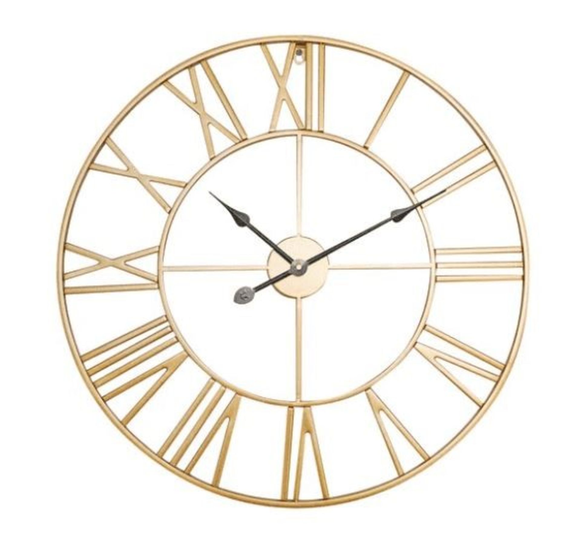 OVERSIZED FRISON SILENT WALL CLOCK