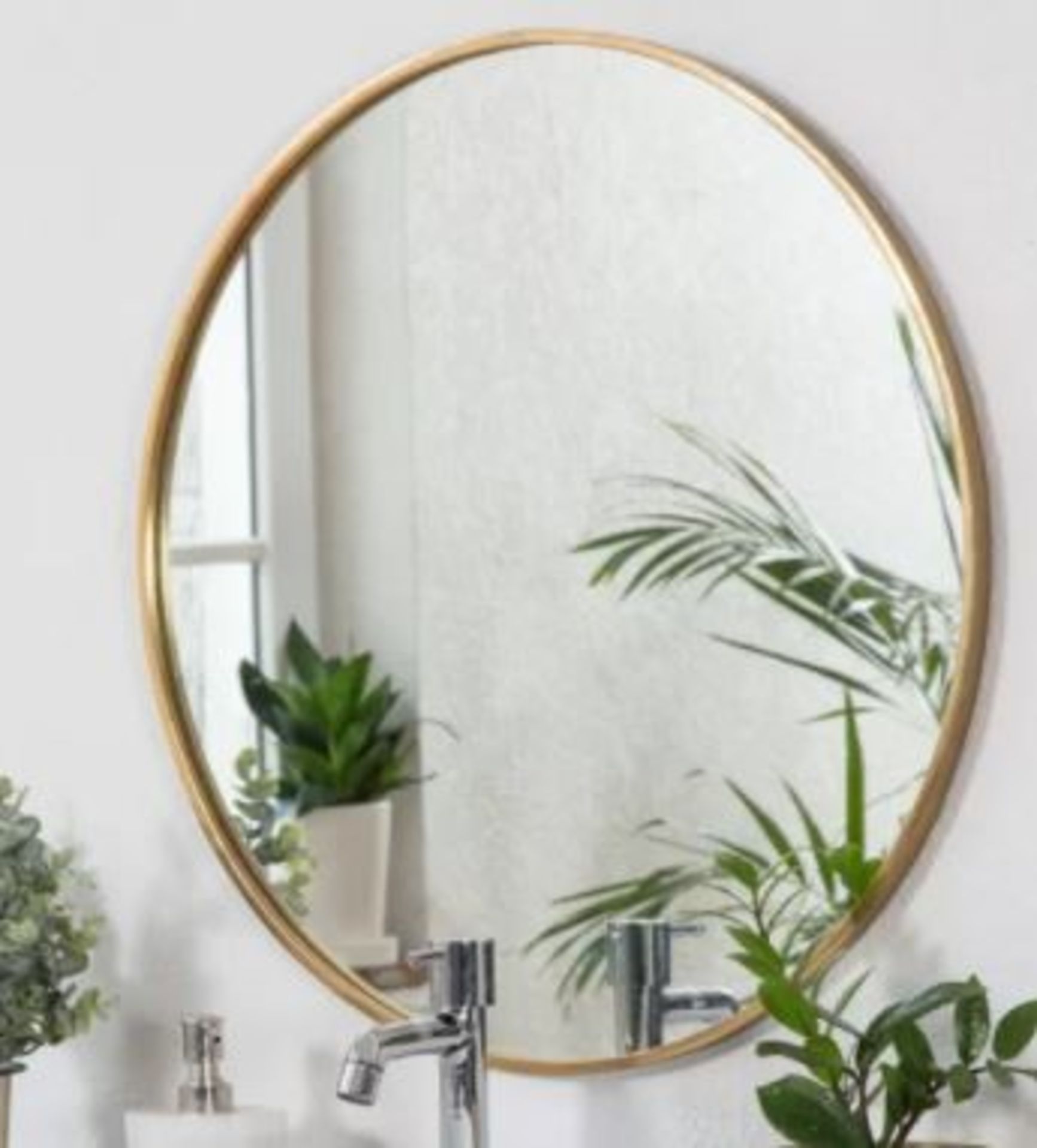 METAL ACCENT MIRROR