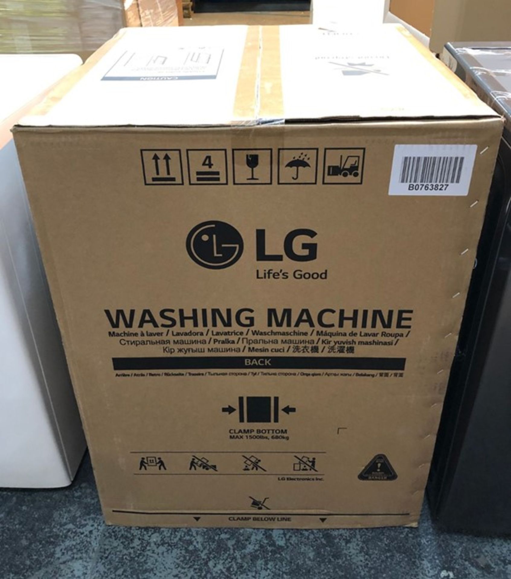 LG F4V310SSE WASHING MACHINE - Image 2 of 3