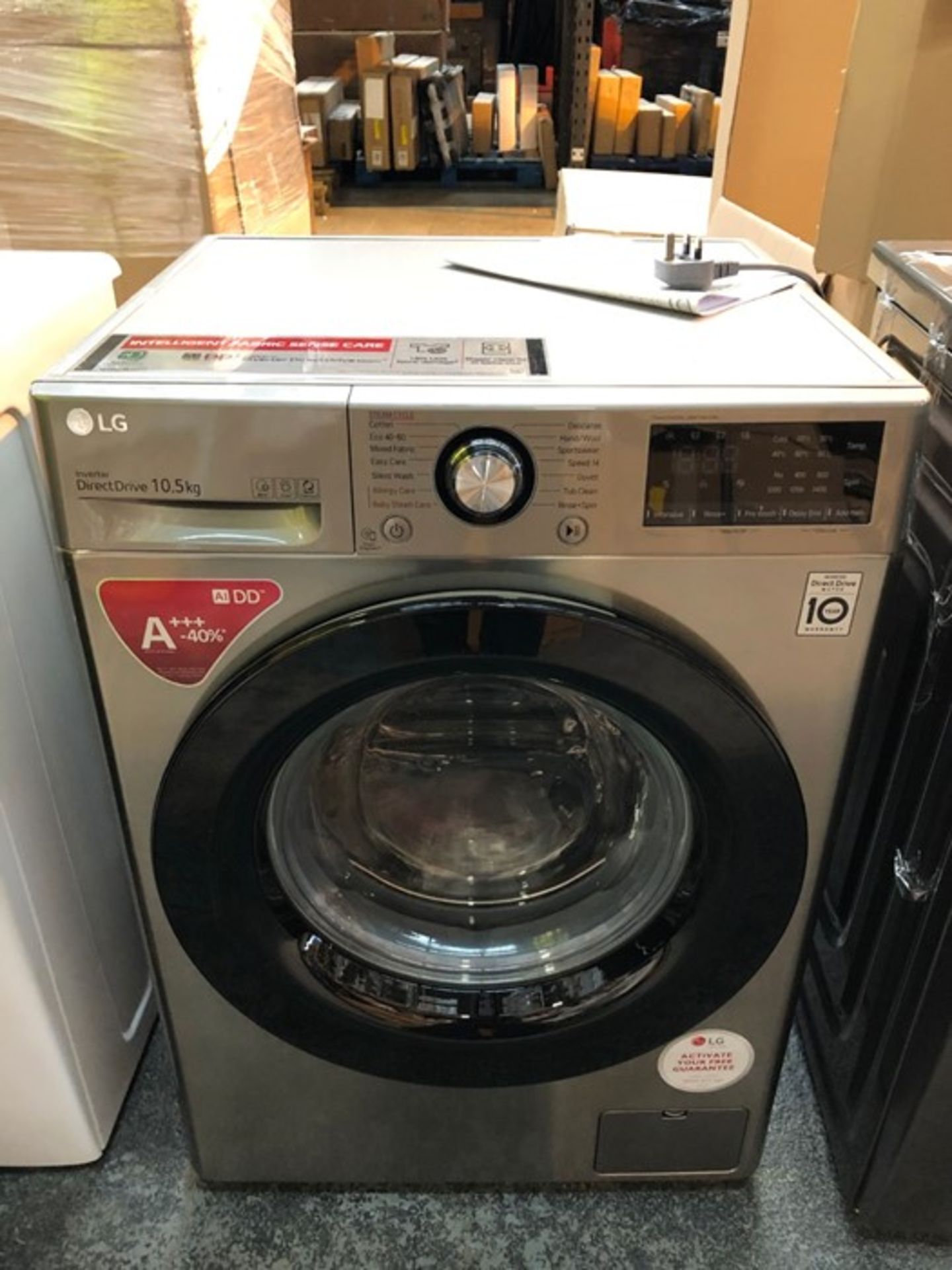 LG F4V310SSE WASHING MACHINE