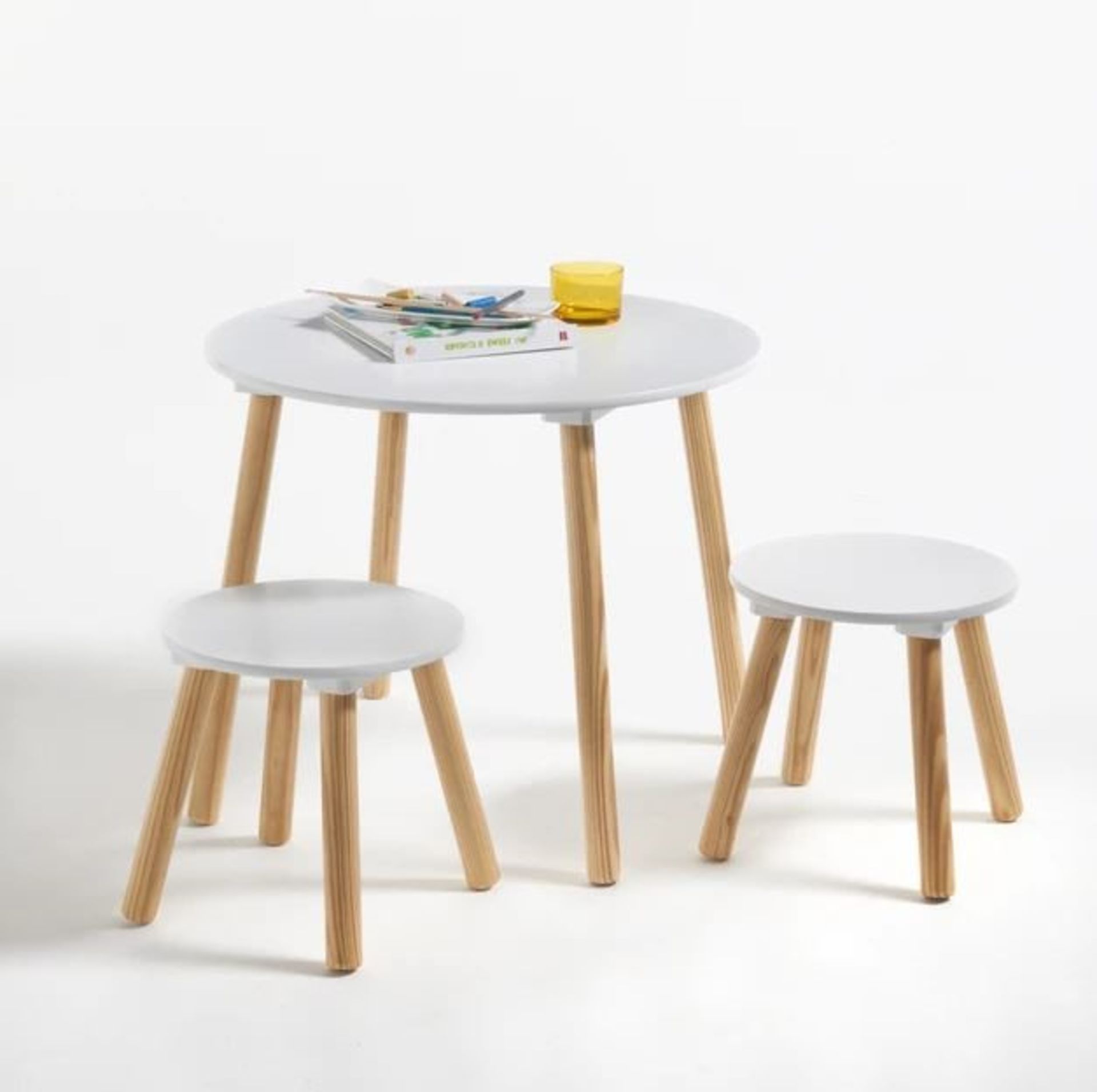 LA REDOUTE JIMI CHILDREN'S TABLE AND STOOLS