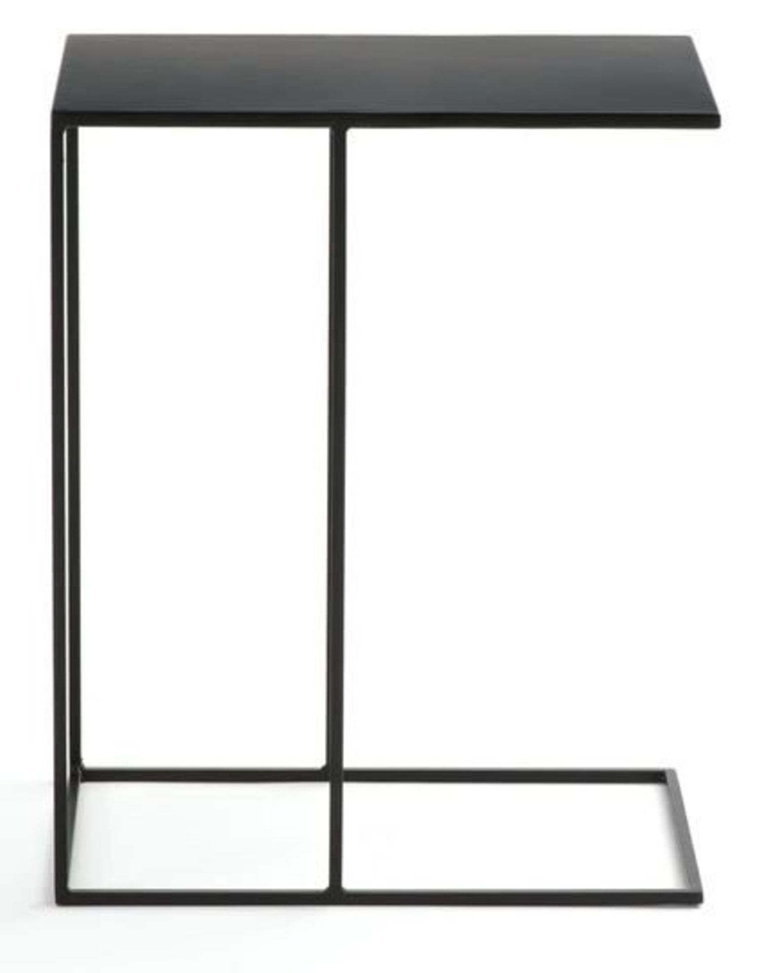 LA REDOUTE HIBA INDUSTRIAL STYLE SIDE TABLE IN STEEL