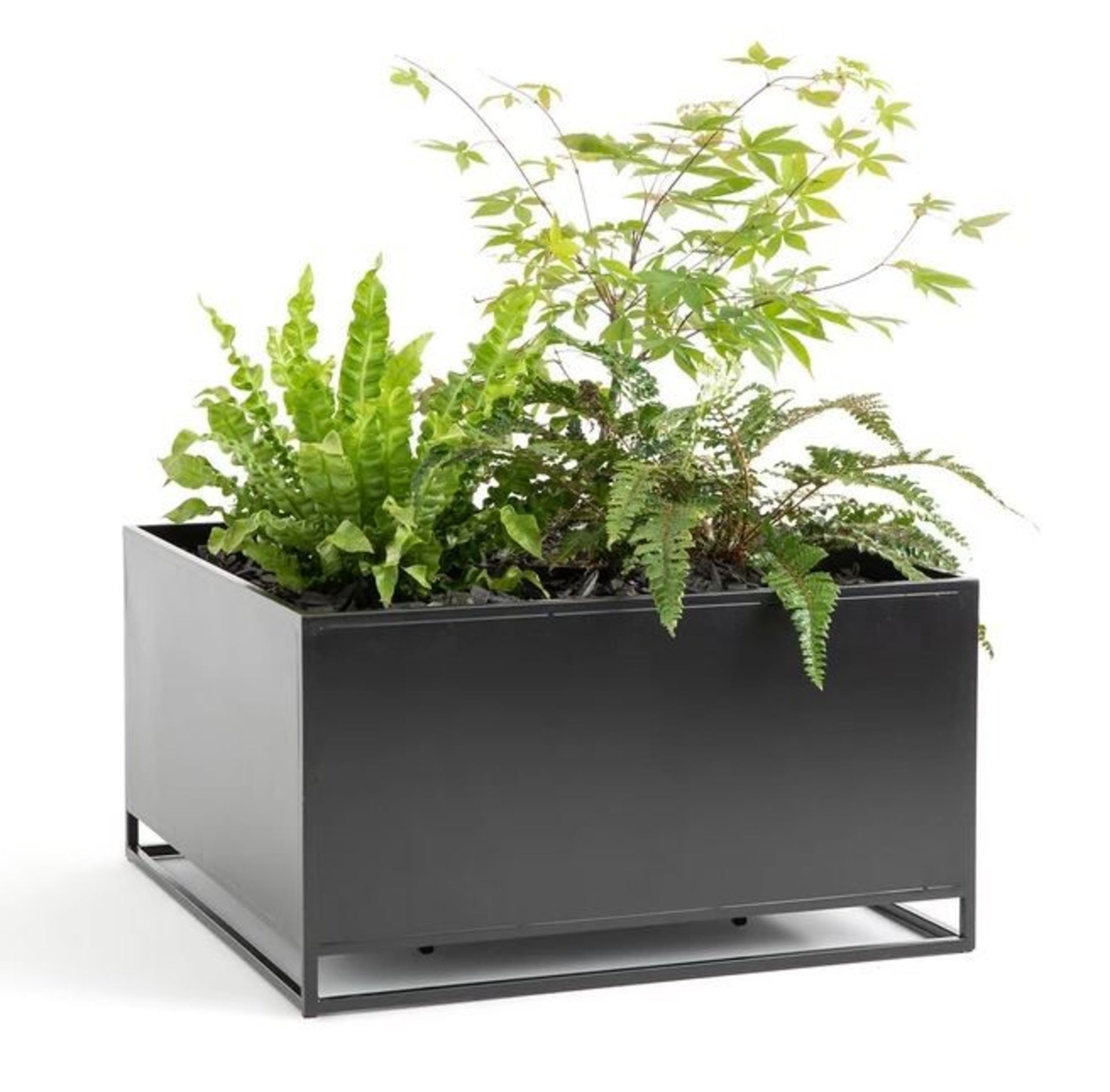 LA REDOUTE CONSUELA SQUARE METAL GARDEN PLANTER