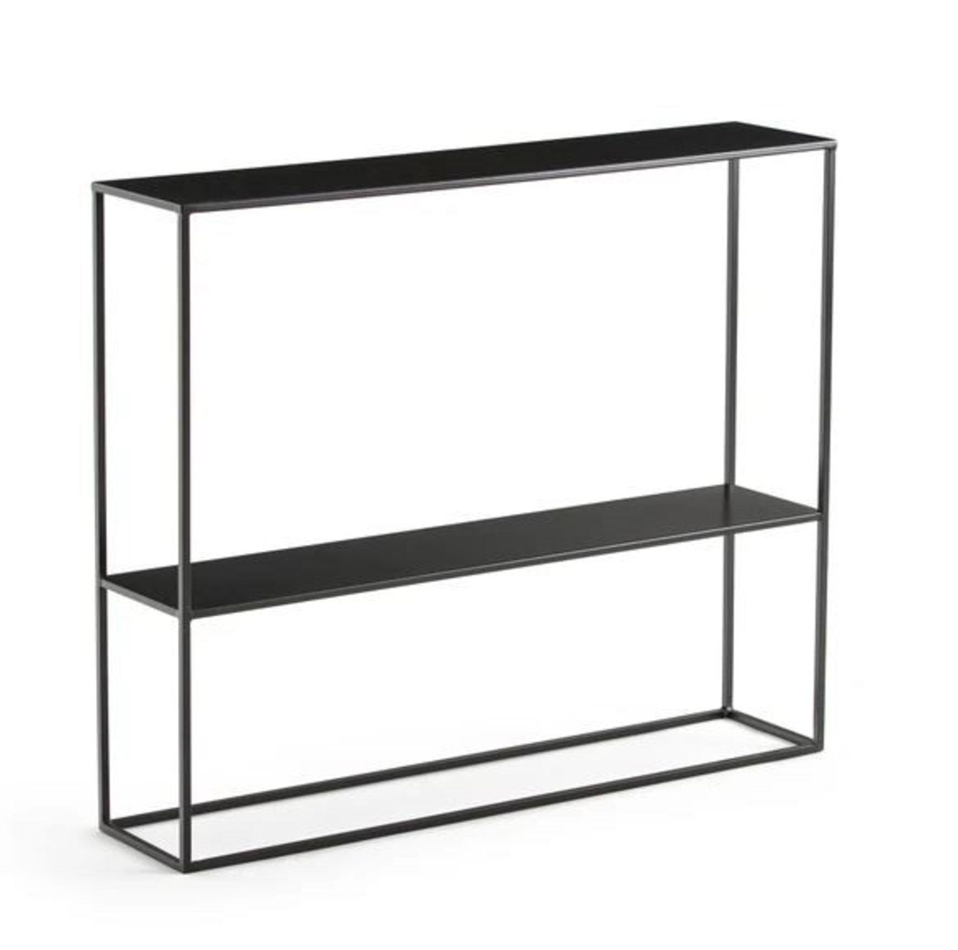 LA REDOUTE HIBA METAL TWO-TIER CONSOLE TABLE - Image 2 of 2