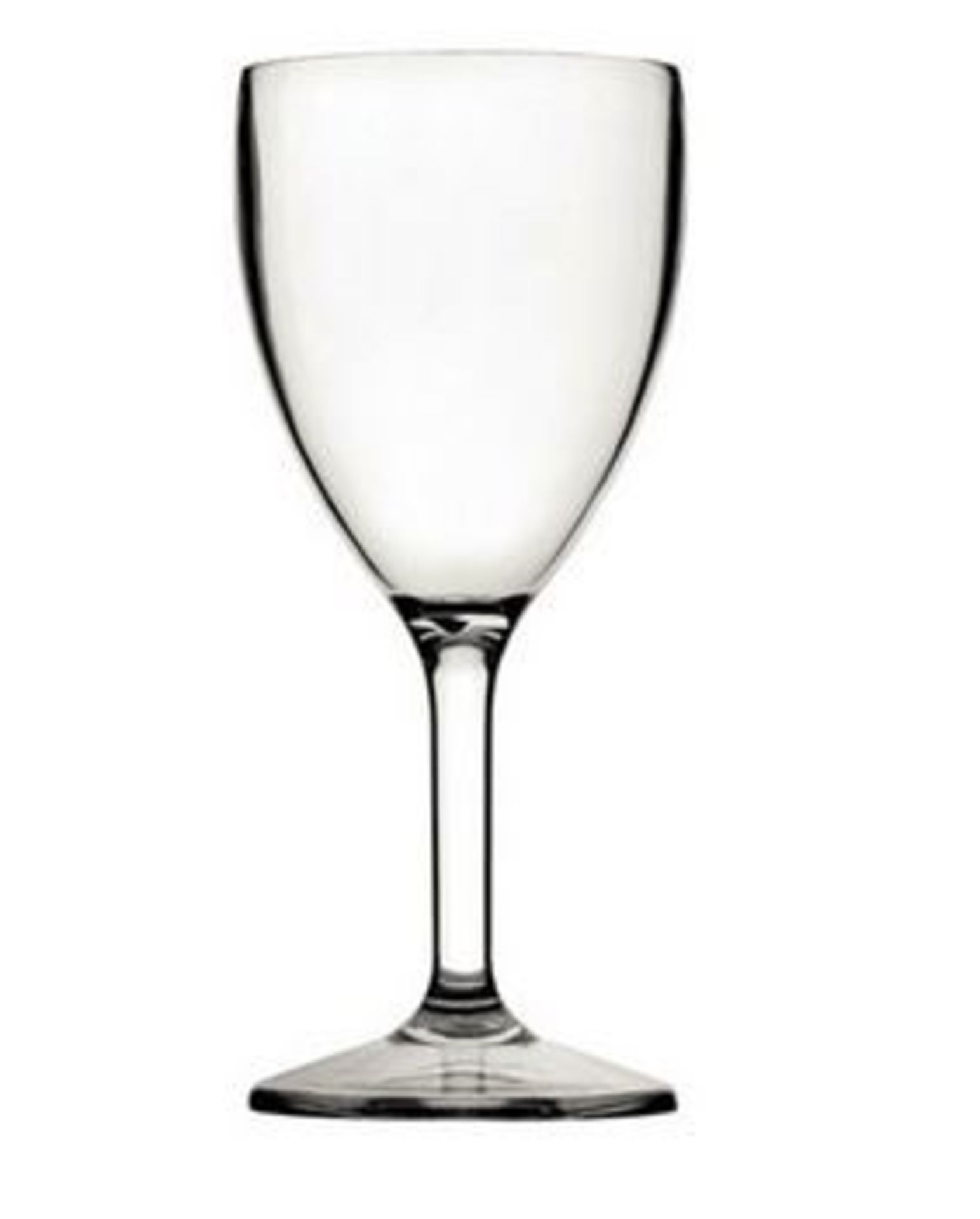 1 LOT TO CONTAIN A BOX OF 12 X UTOPIA POLYCARBONATE GOBLET GLASSES 12OZ / RRP £33.52