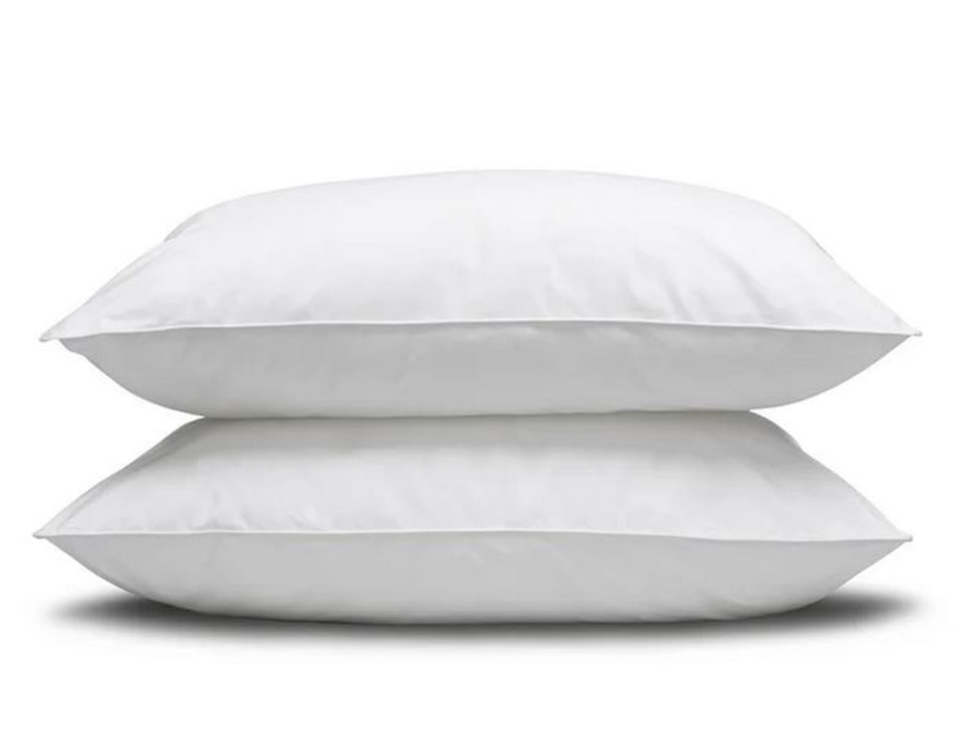 SCANDINAVIAN DUCK FEATHER & DOWN MEDIUM SUPPORT PILLOWS (SET OF 2) BY SNUGGLEDOWN