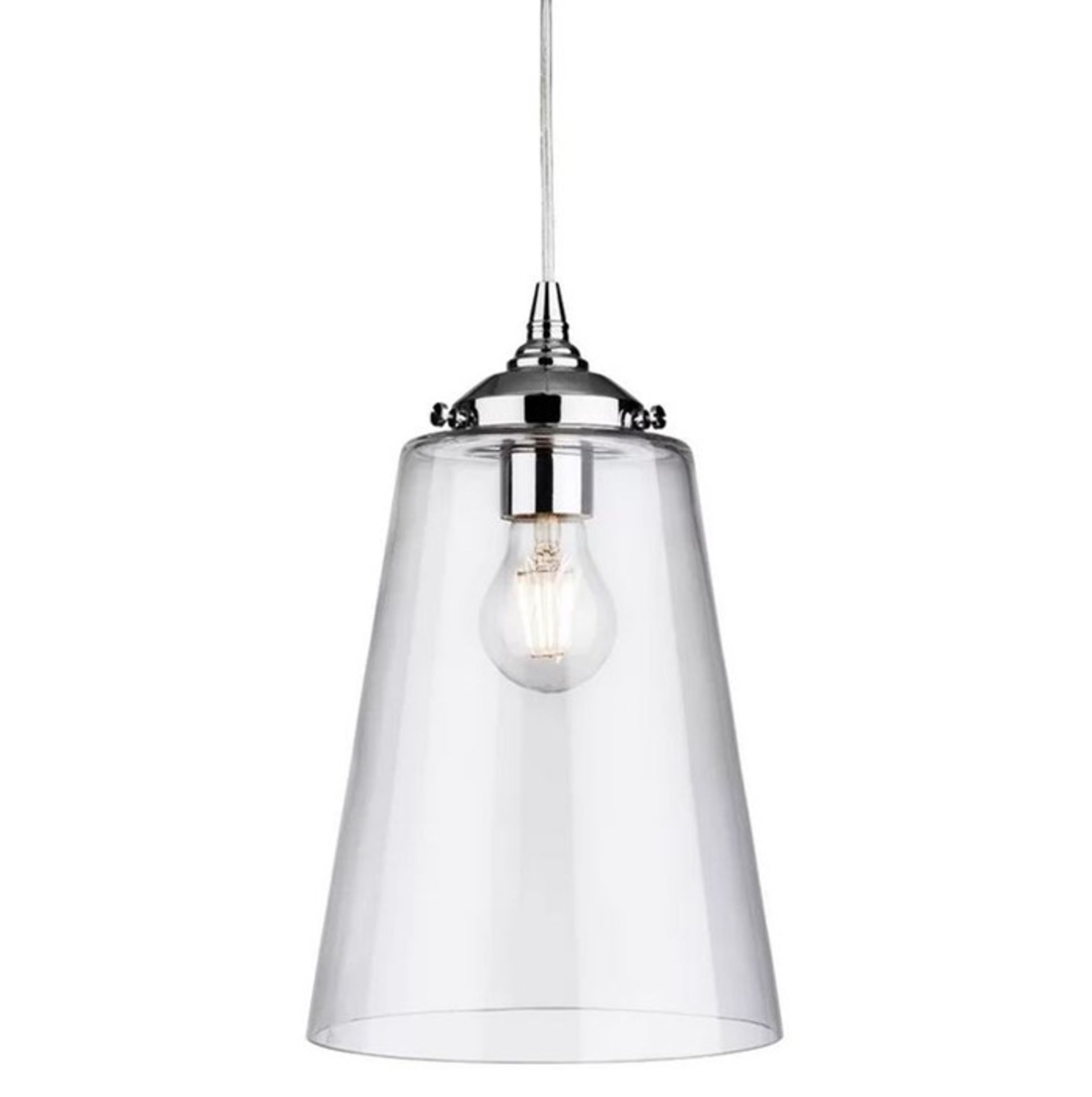 ANSLEY SEVILLE 1-LIGHT CONE PENDANT BY AUGUST GROVE