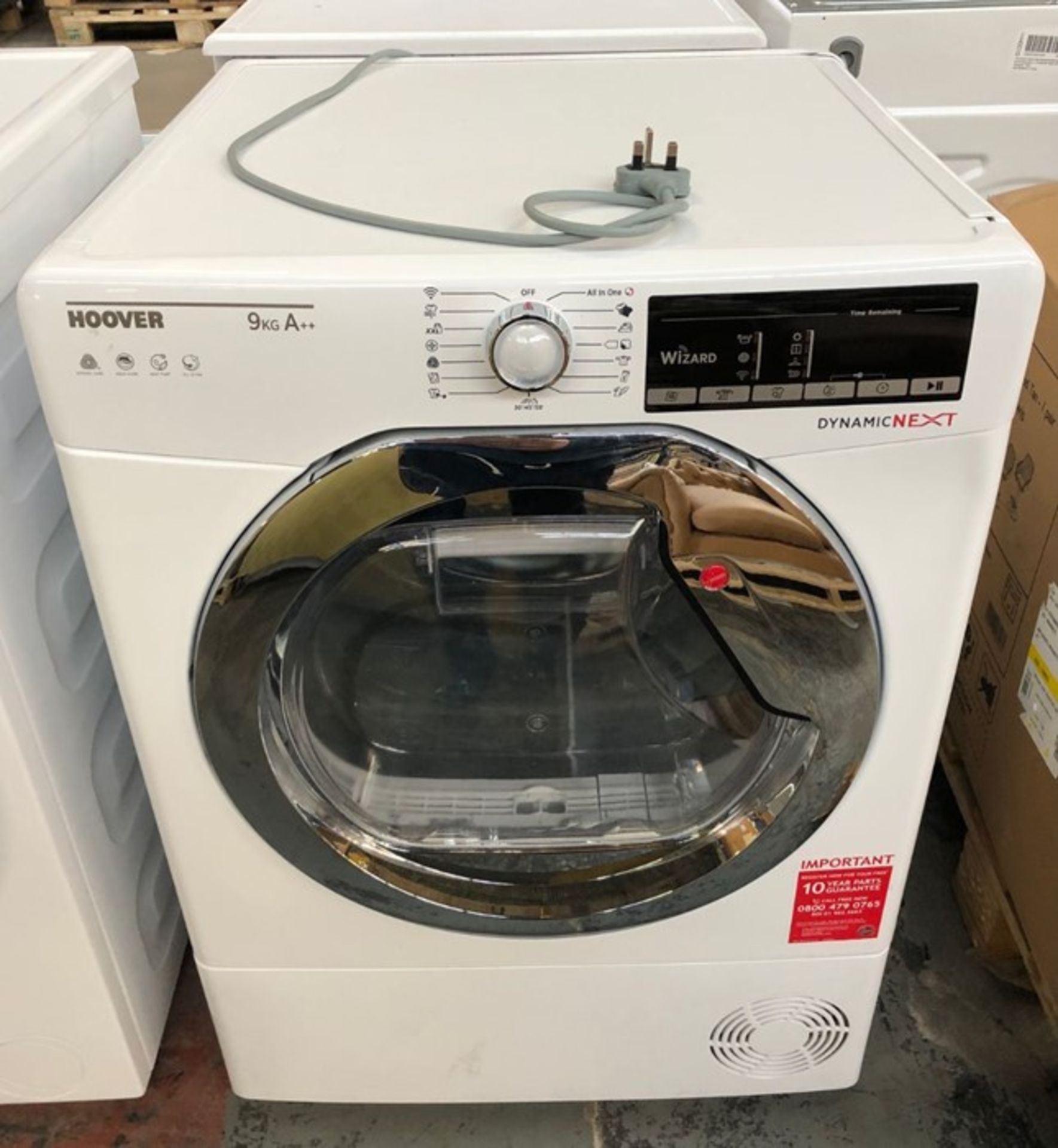 HOOVER DXO H9ATCE-80 HEAT PUMPTUMBLE DRYER