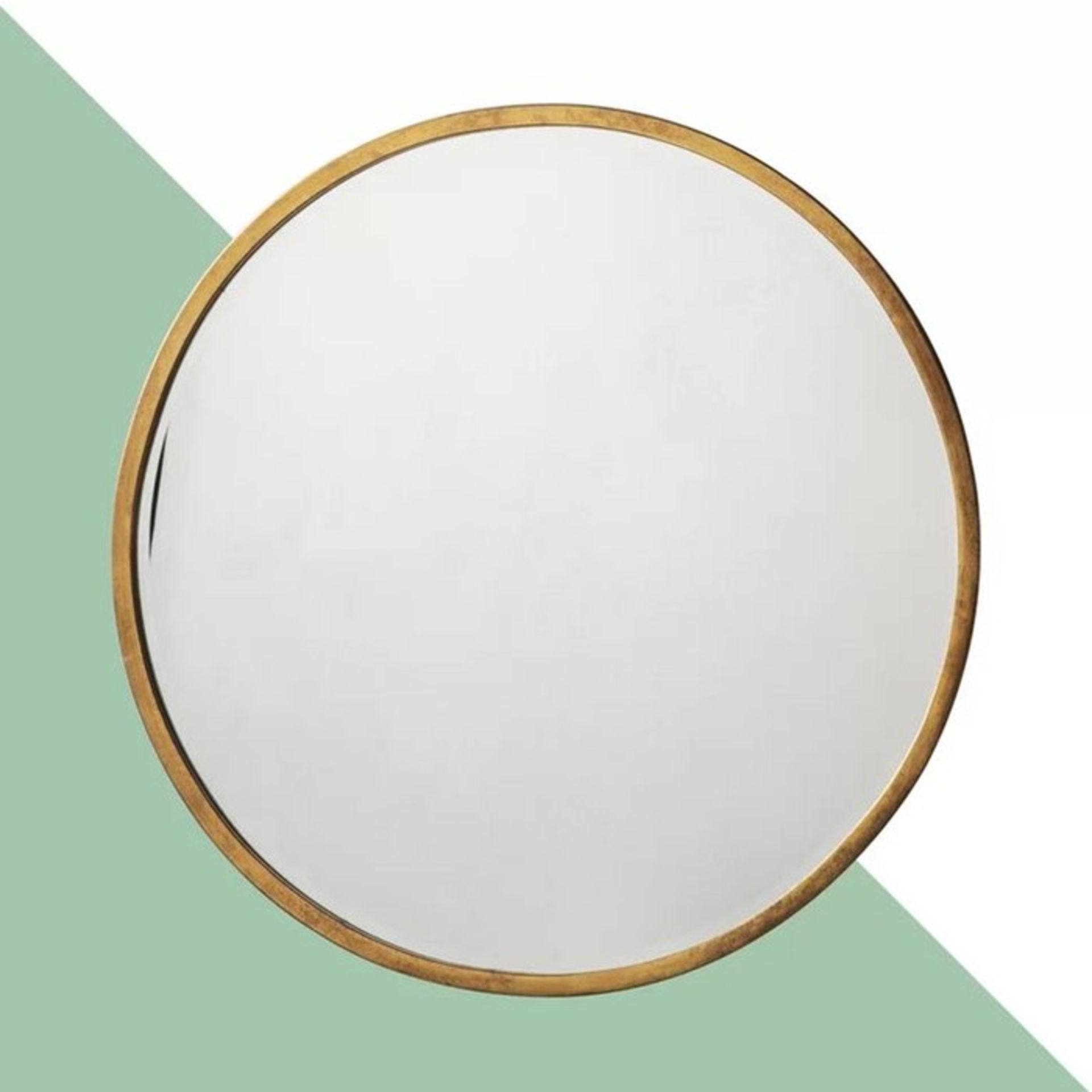 TALON ACCENT MIRROR - GOLD / SIZE: 60CM H X 60CM W BY HASHTAG HOME