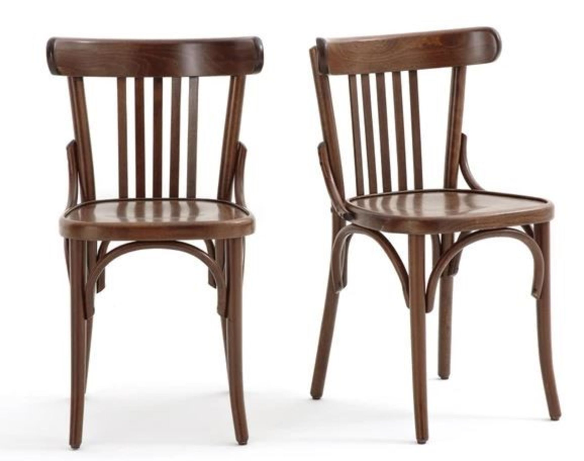 LA REDOUTE SET OF 2 BISTRO BAR CHAIRS