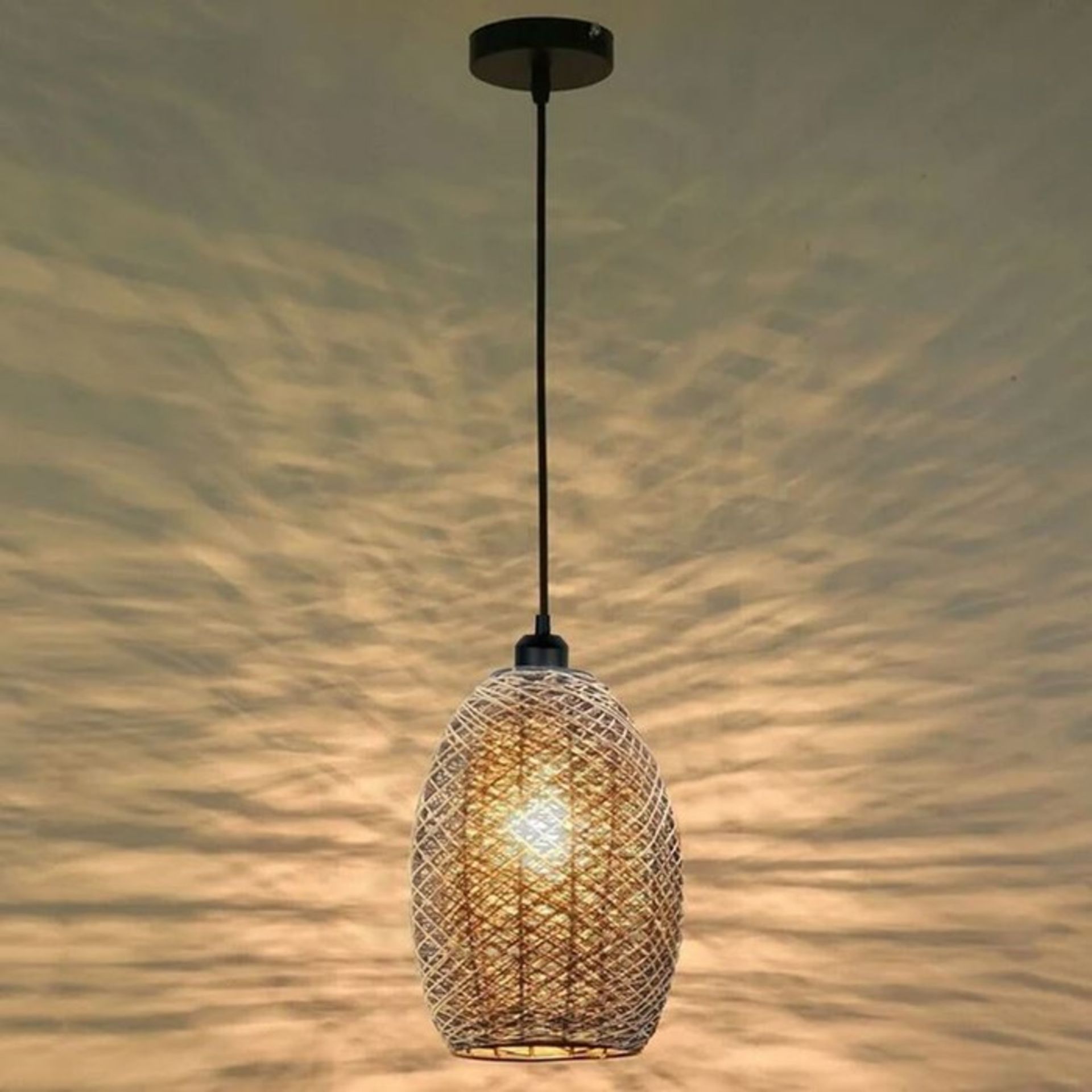 ELIDA 1-LIGHT DOME PENDANT (SET OF 2) BY BAY ISLE HOME