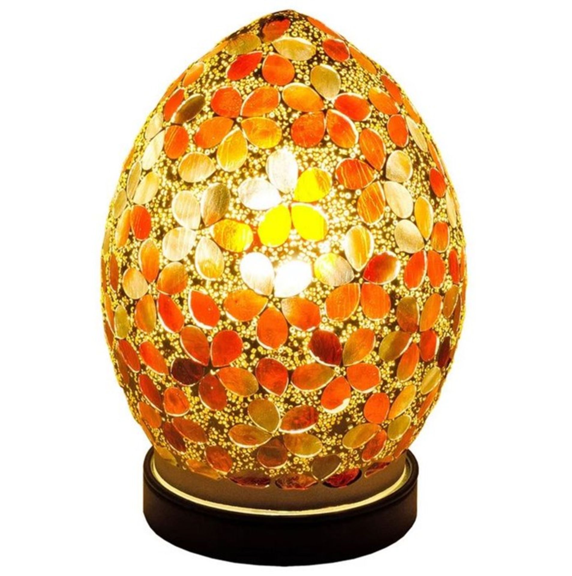 CULLER 20CM TABLE LAMP - AMBER BY WORLD MENAGERIE