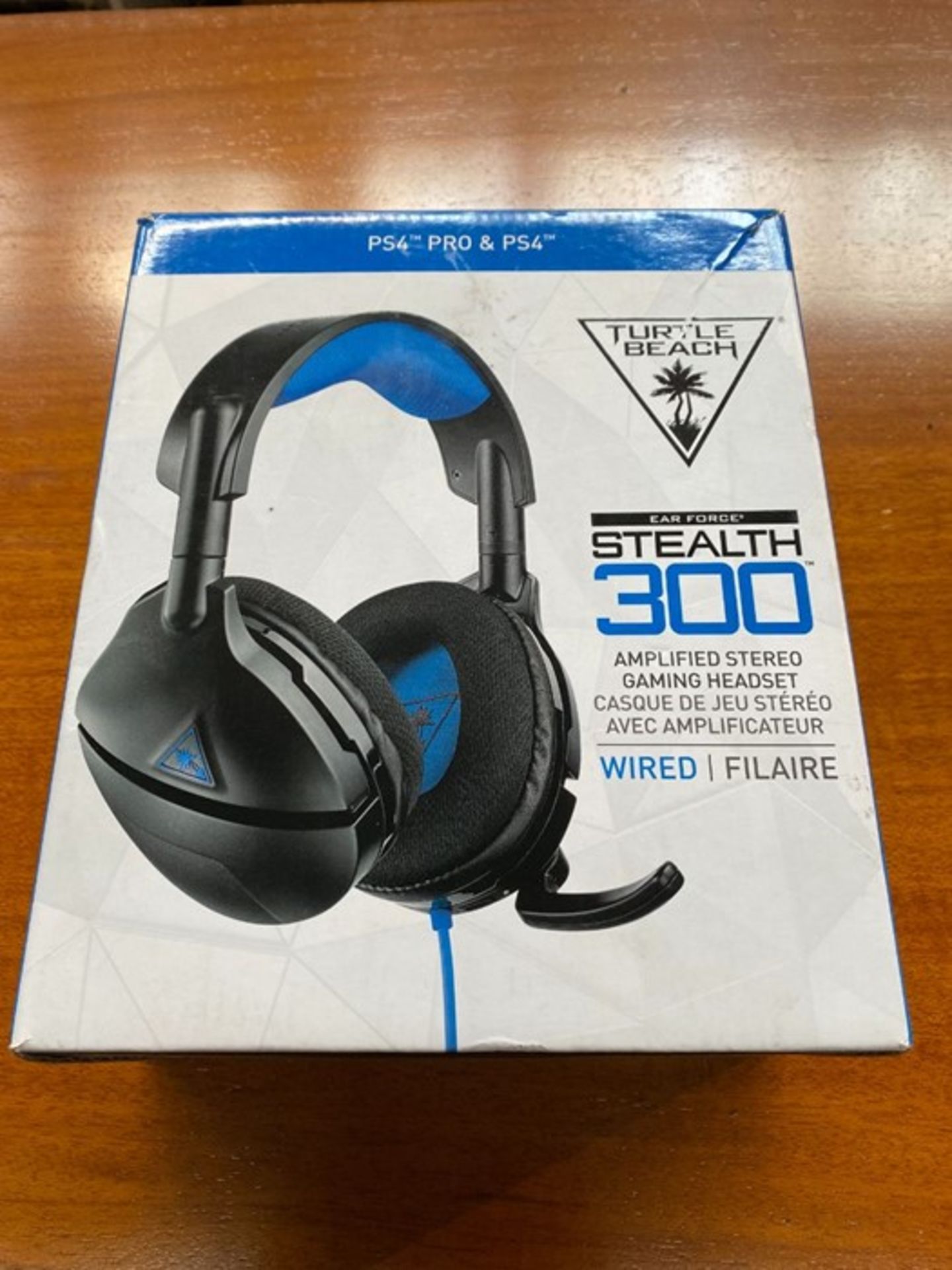 ONE LOT TO CONTAIN ONE BOXED PLAYSTATION TURTLE BEACH STEALTH 300 HEADSET UNTESTED CUSOMER RETURNS