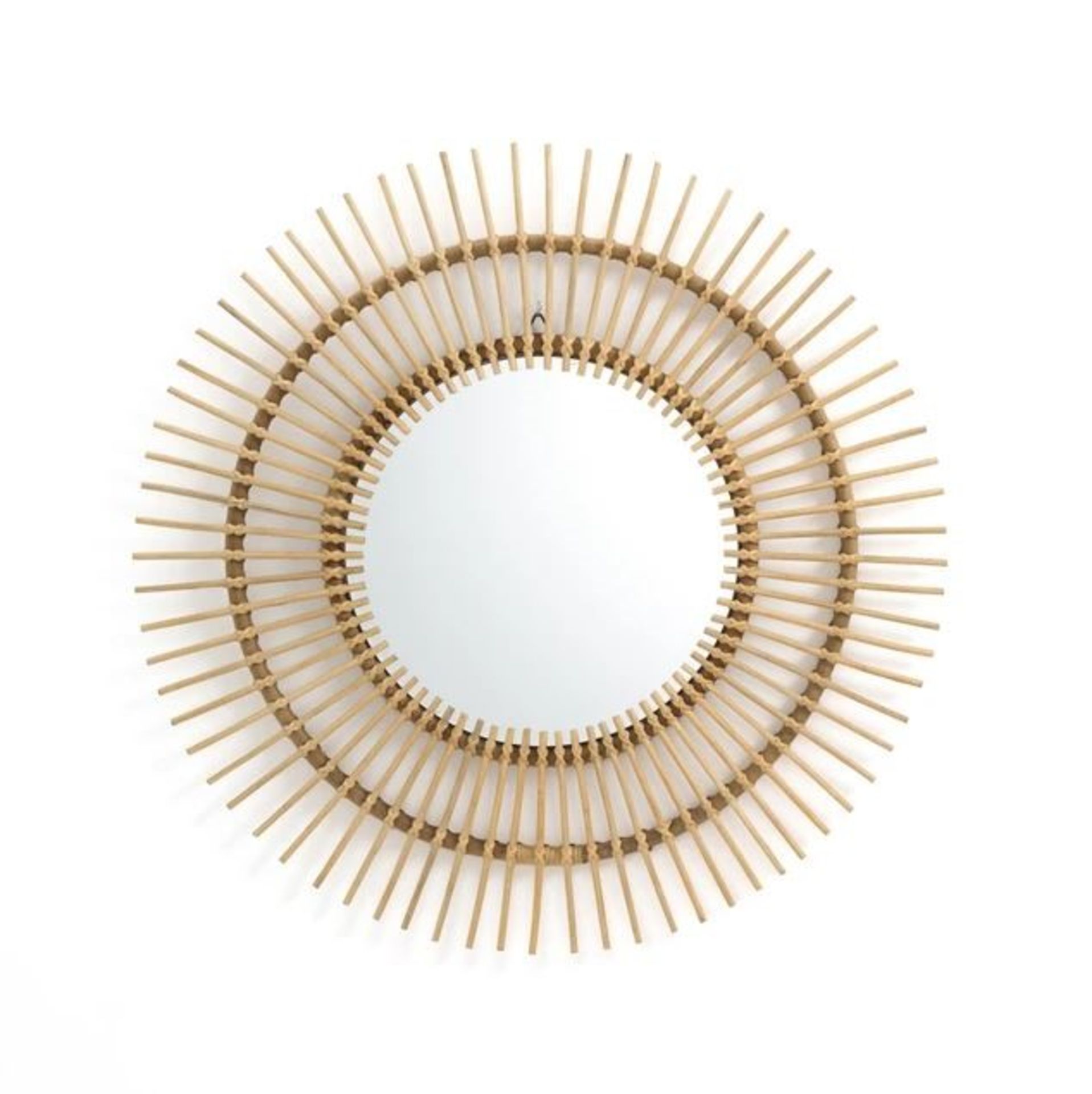 LA REDOUTE NOGU CANE SUNBURST MIRROR - DIAMETER 90CM