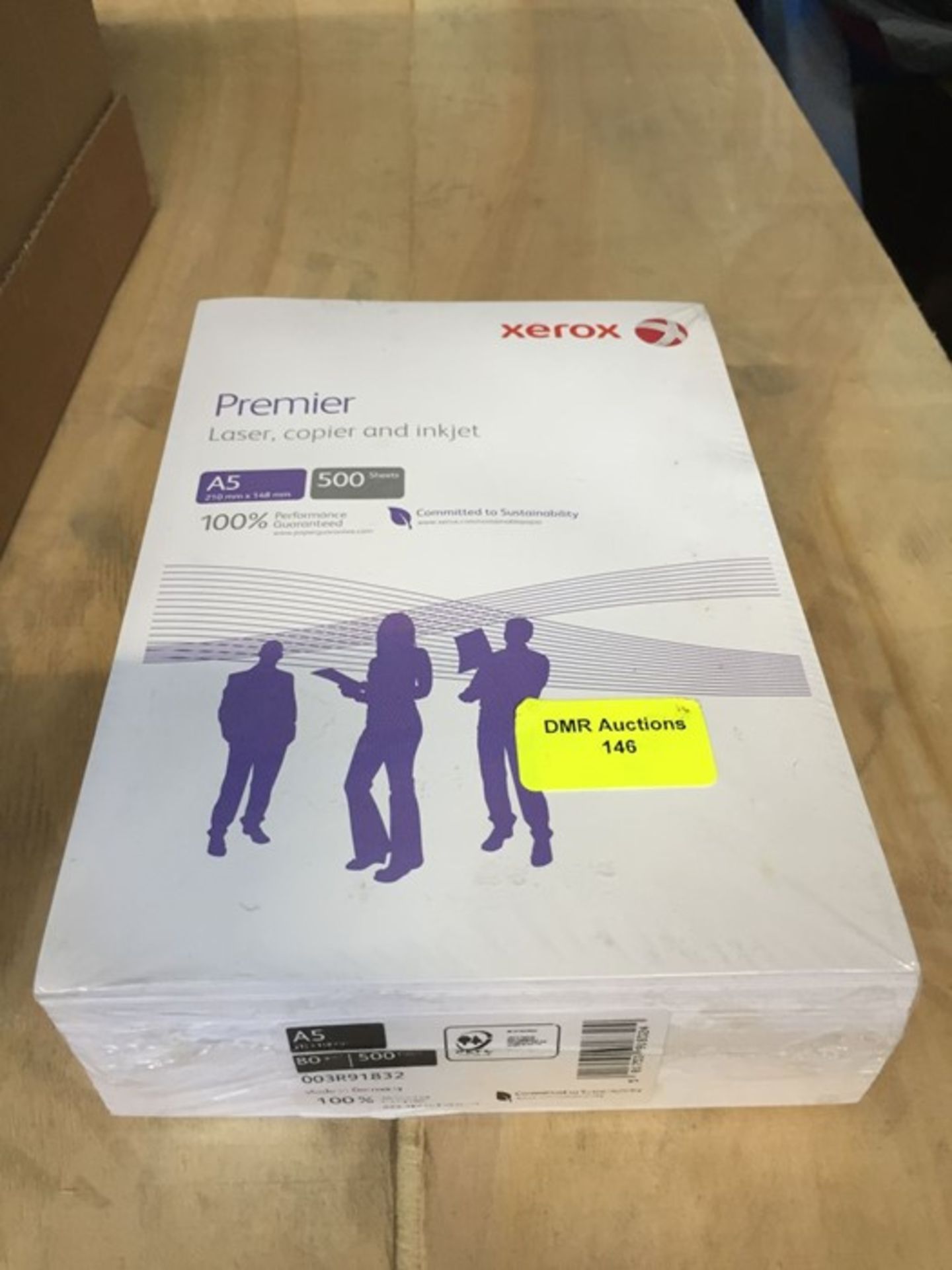 1 LOT TO CONTAIN A PACK OF XEROX PREMIER A5 PRINTING PAPER - L10
