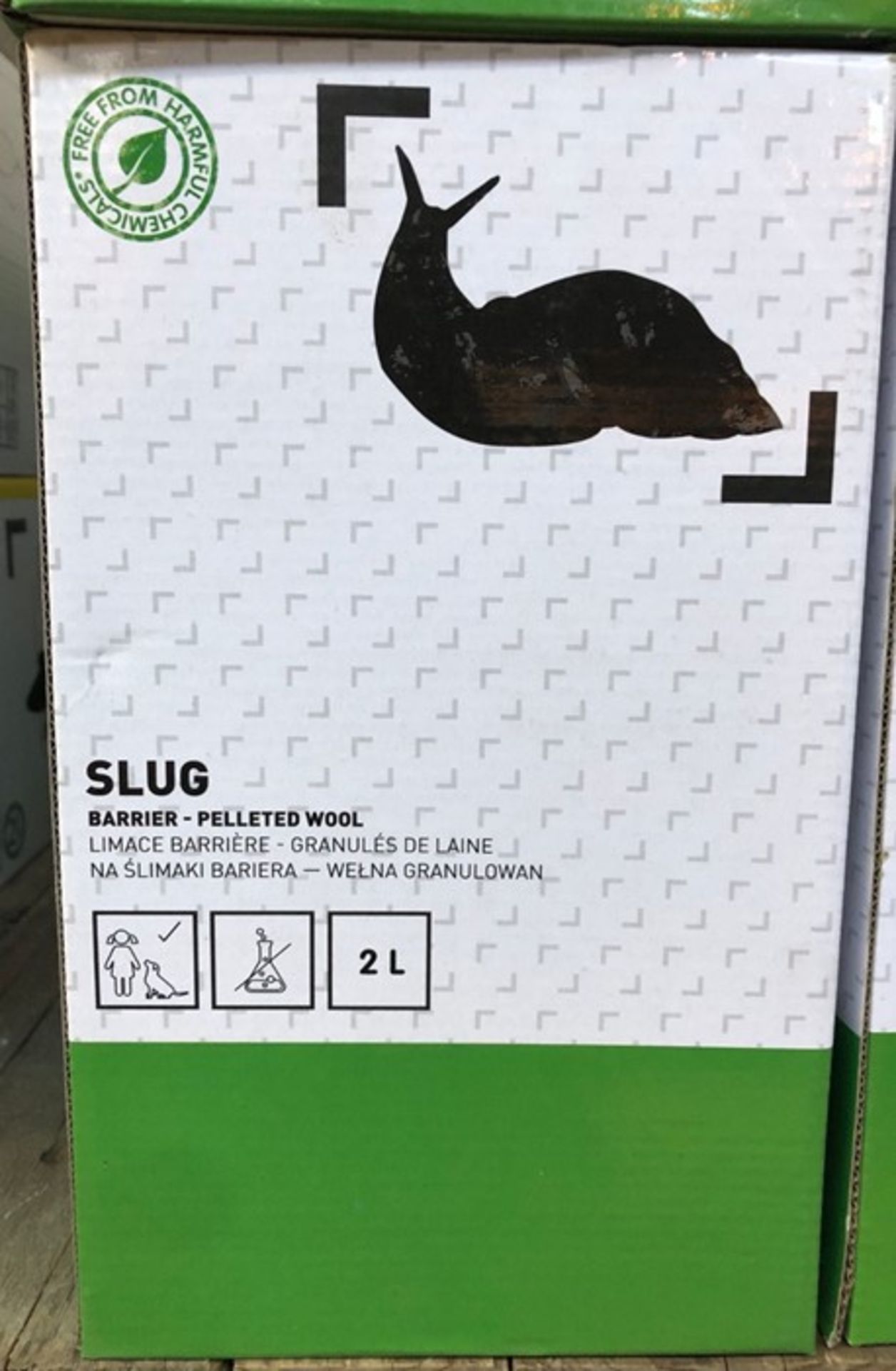 9 X VERVE SLUG BARRIER WOOL BOXES / COMBINED RRP £37.53 / GRADE A