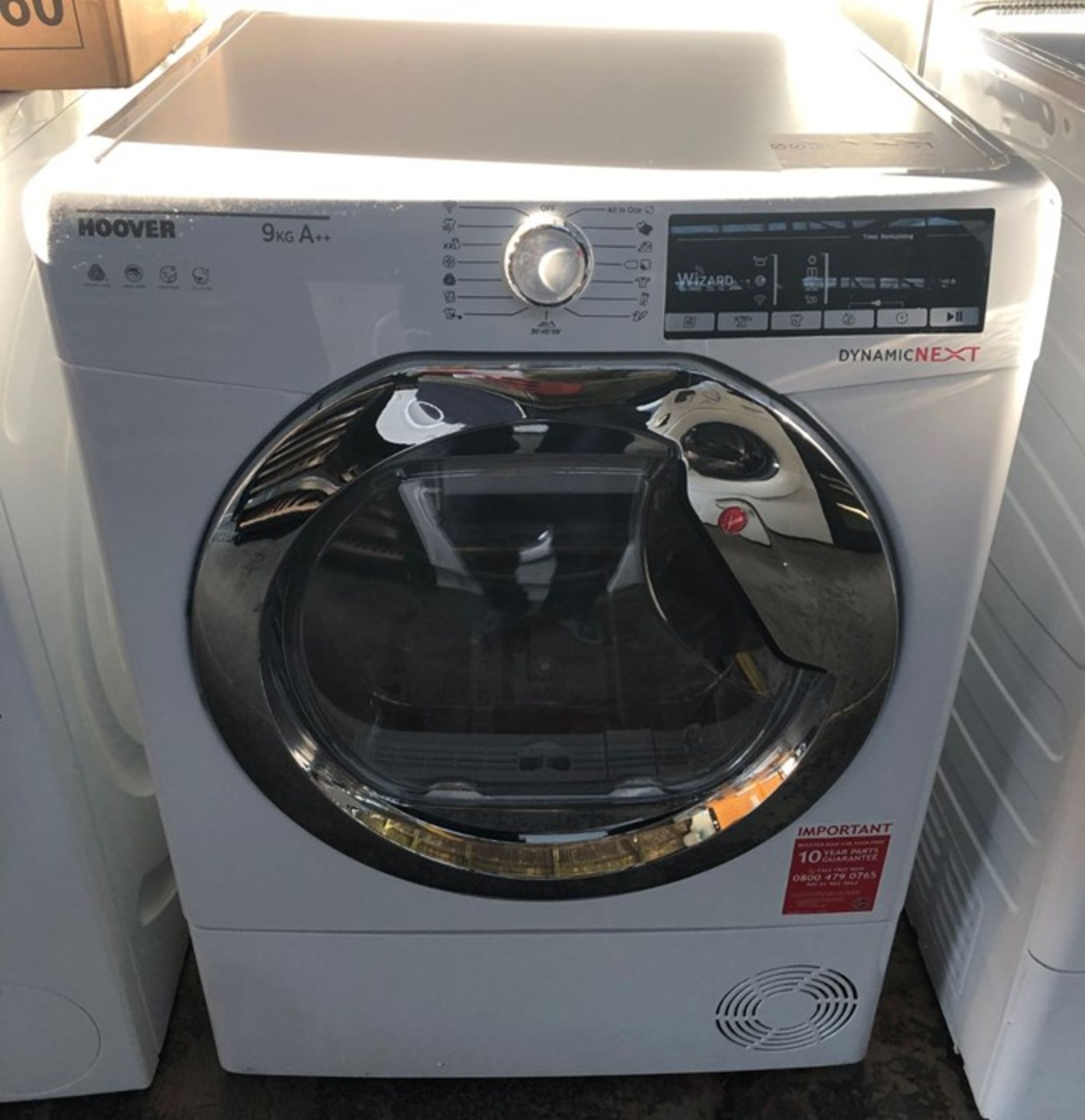 HOOVER DYNAMIC NEXT DXOH9A2TCE-80 HEAT PUMP FREESTANDING TUMBLE DRYER