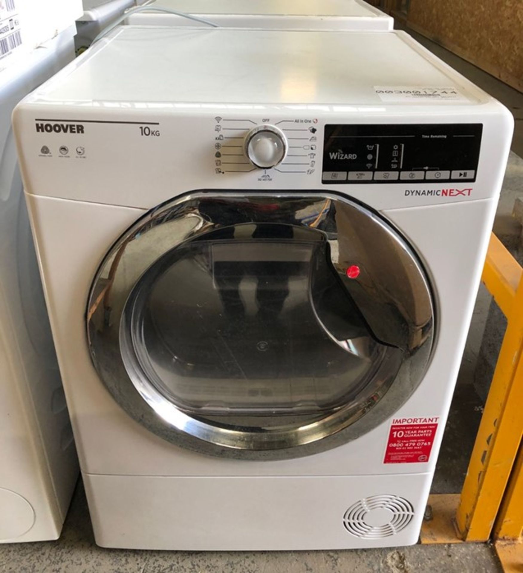 HOOVER DYNAMIC NEXT DXOC10TCE-80 CONDENSER TUMBLE DRYER