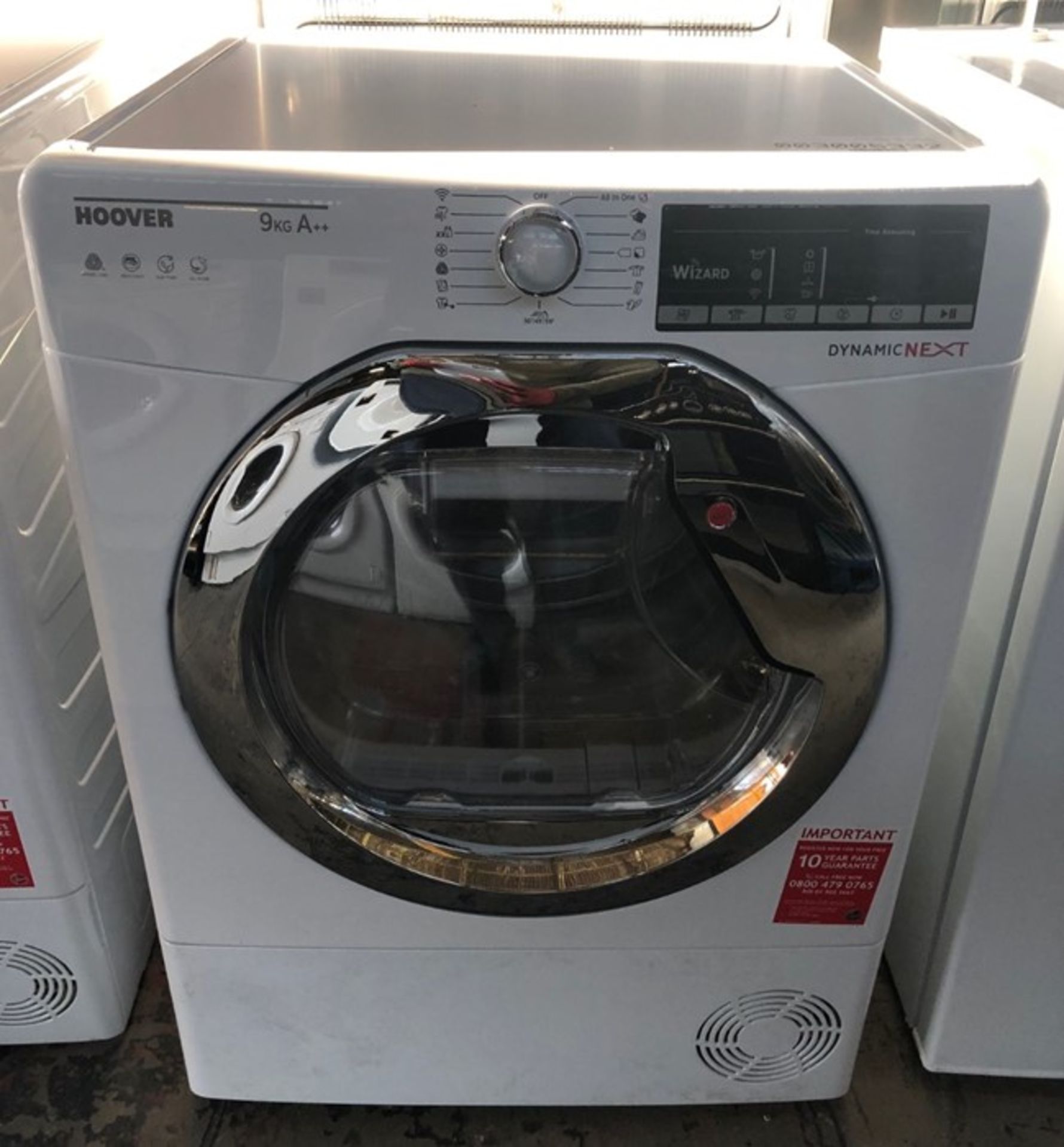 HOOVER DXO H9A2TCE-80 HEAT PUMP FREESTANDING TUMBLE DRYER