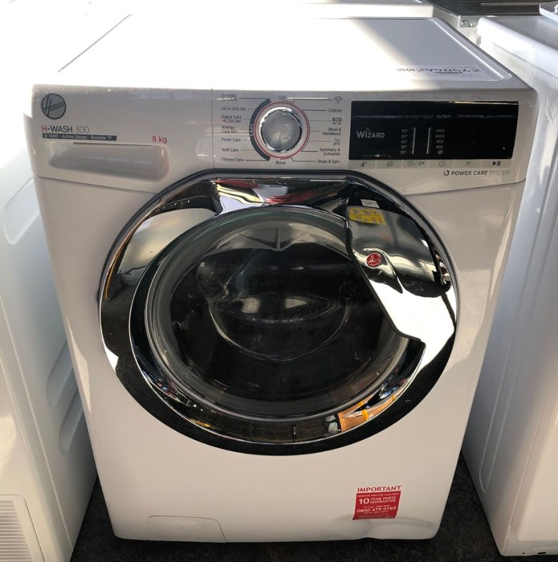 HOOVER H-WASH 300 H3WS 485TACE/1-80 FREESTANDING WASHING MACHINE