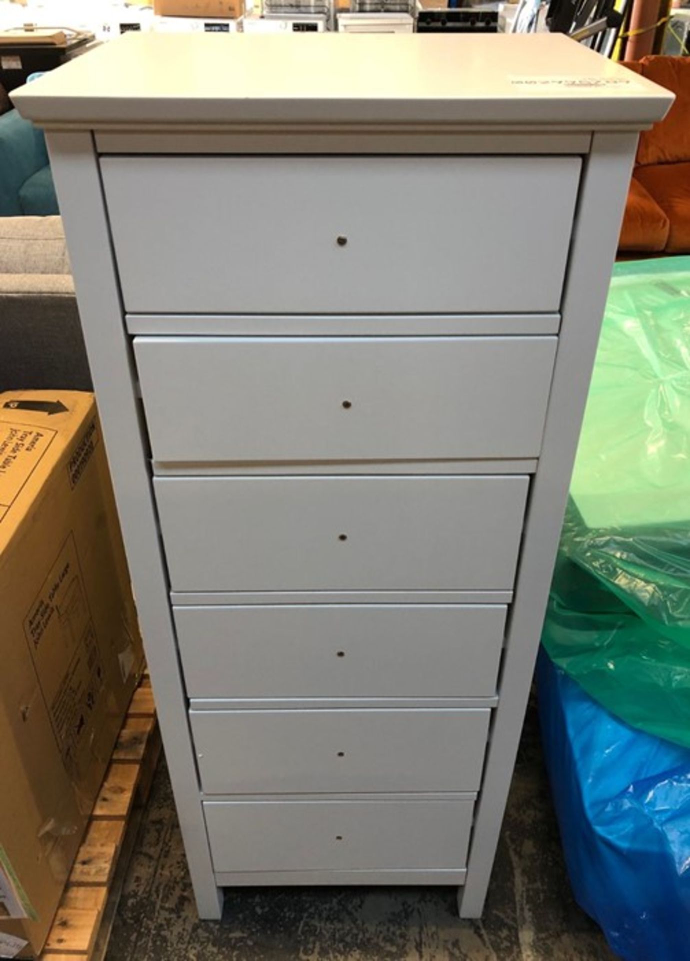 JOHN LEWIS WILTON 6 DRAWER TALLBOY CHEST