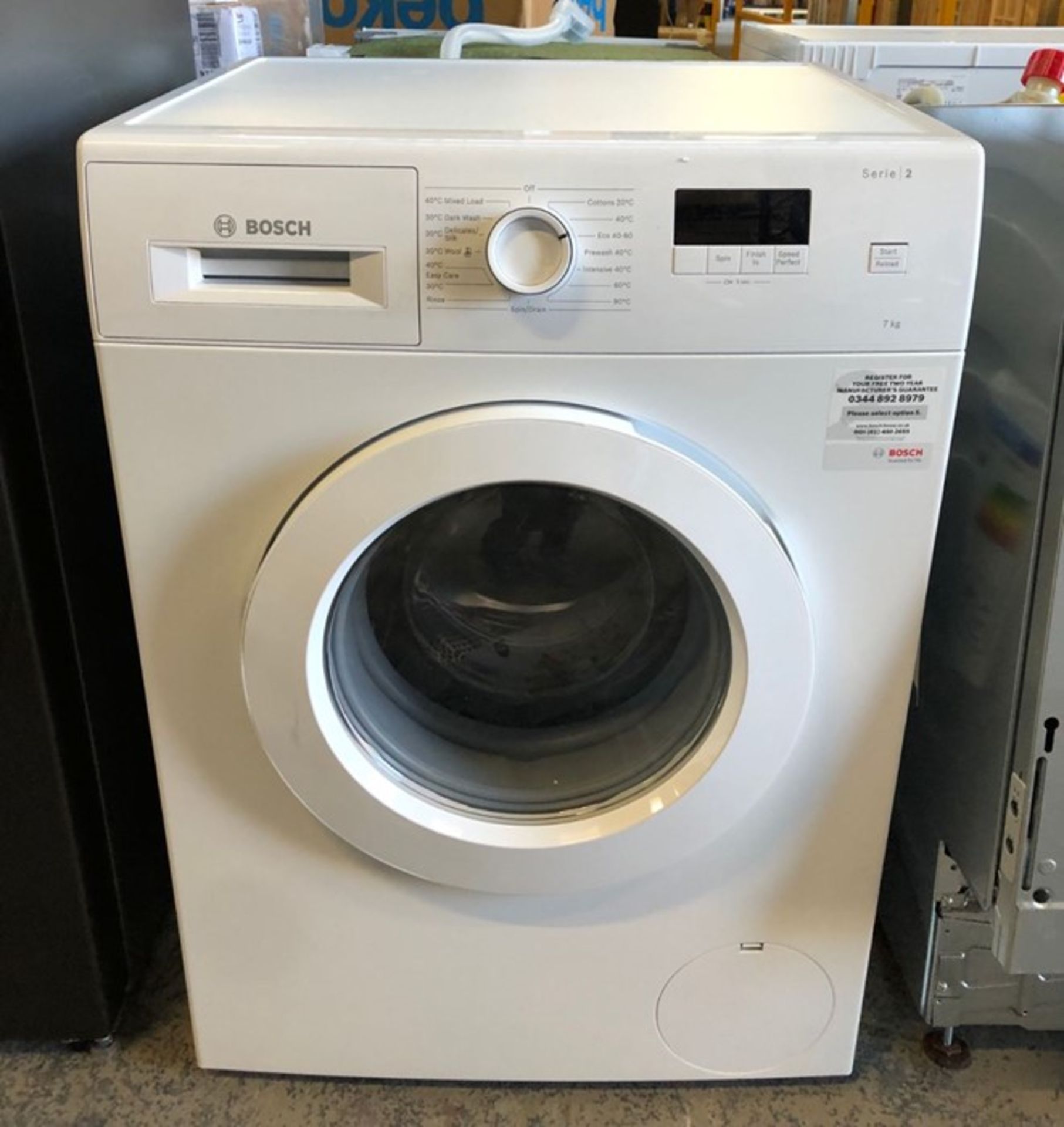 BOSCH SERIE 2 WAJ28008GB FREESTANDING WASHING MACHINE