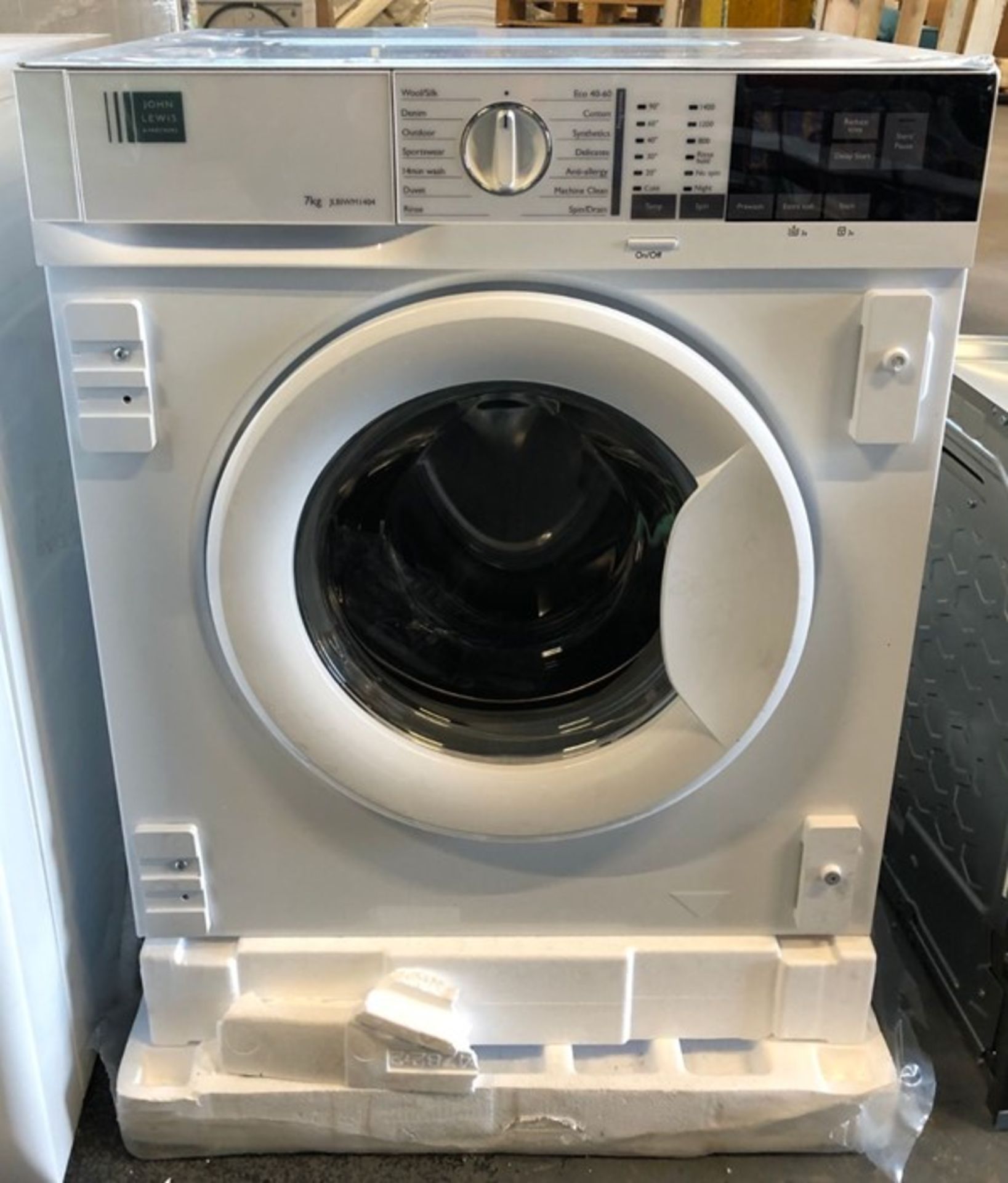 JOHN LEWIS JLBIWM1404 INTEGRATED WASHING MACHINE