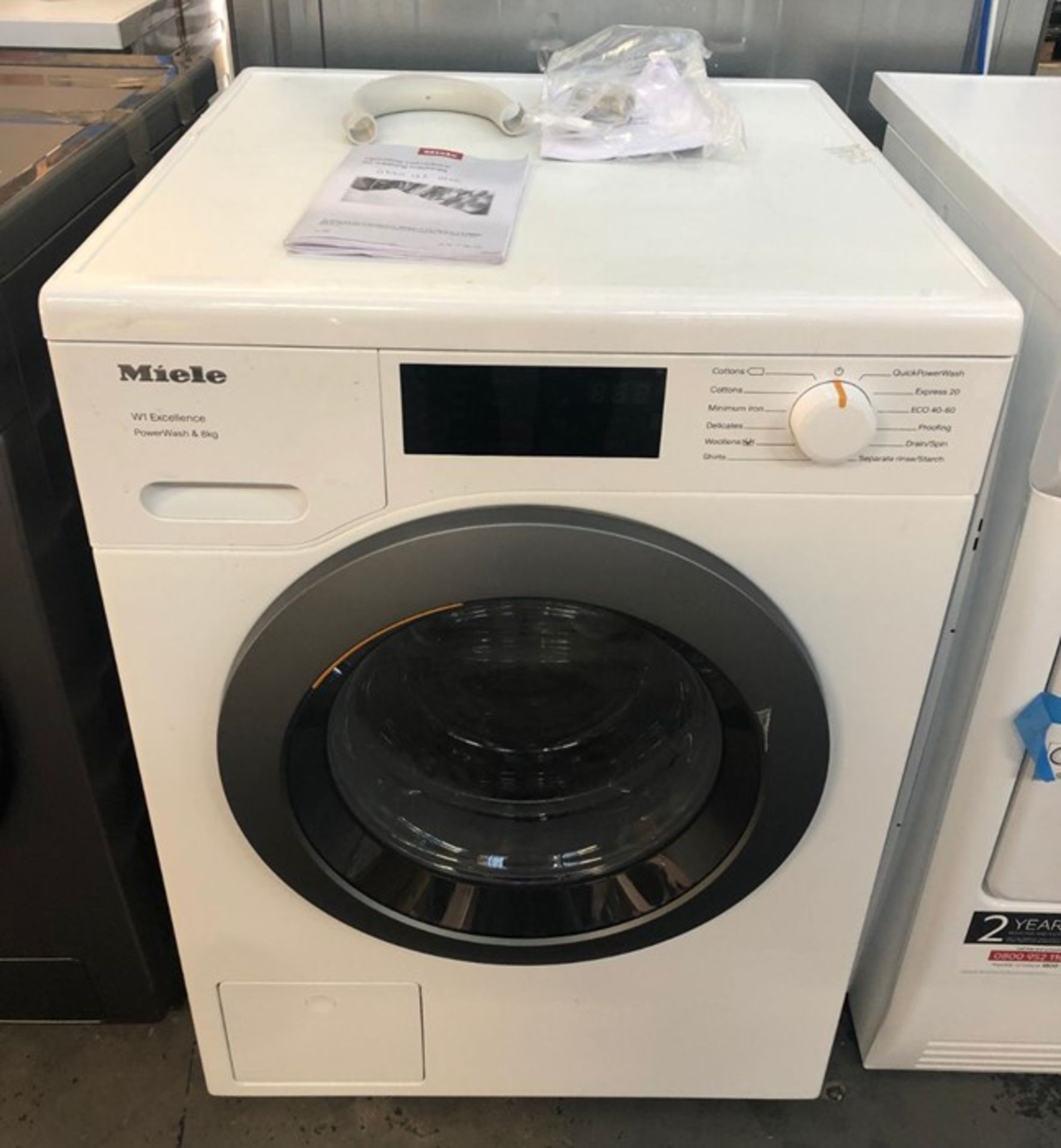 MIELE WDA211 WASHING MACHINE, 7KG LOAD