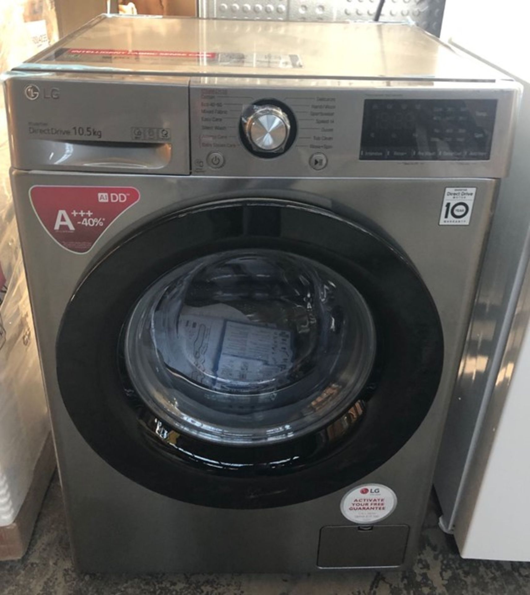 LG F4V310SSE FREESTANDING WASHING MACHINE