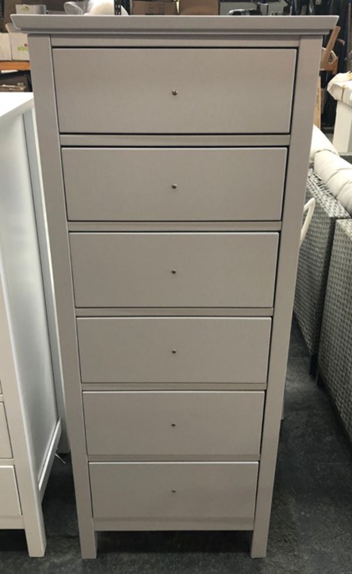 JOHN LEWIS WILTON 6 DRAWER TALLBOY CHEST