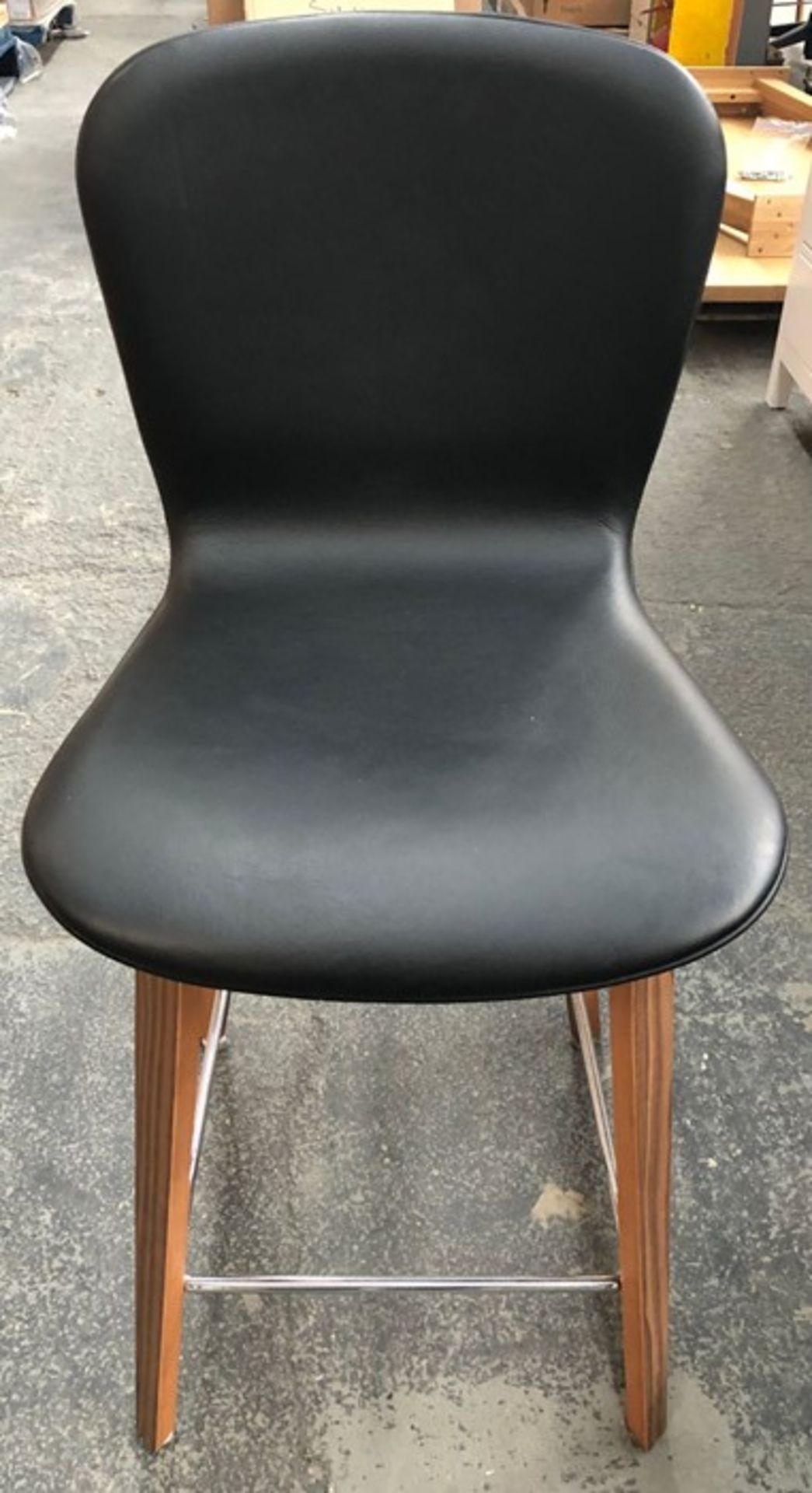 JOHN LEWIS KASPER LEATHER BAR CHAIR