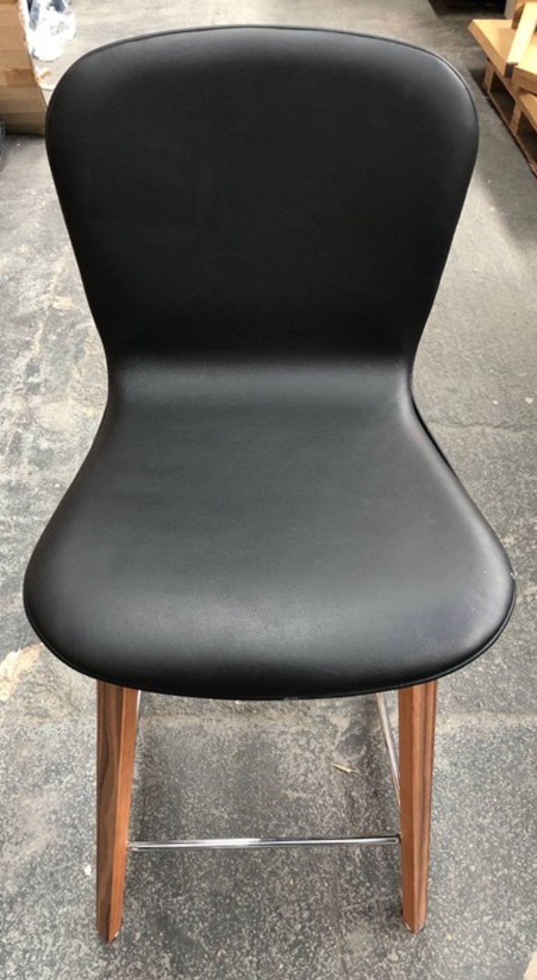 JOHN LEWIS KASPER LEATHER BAR CHAIR