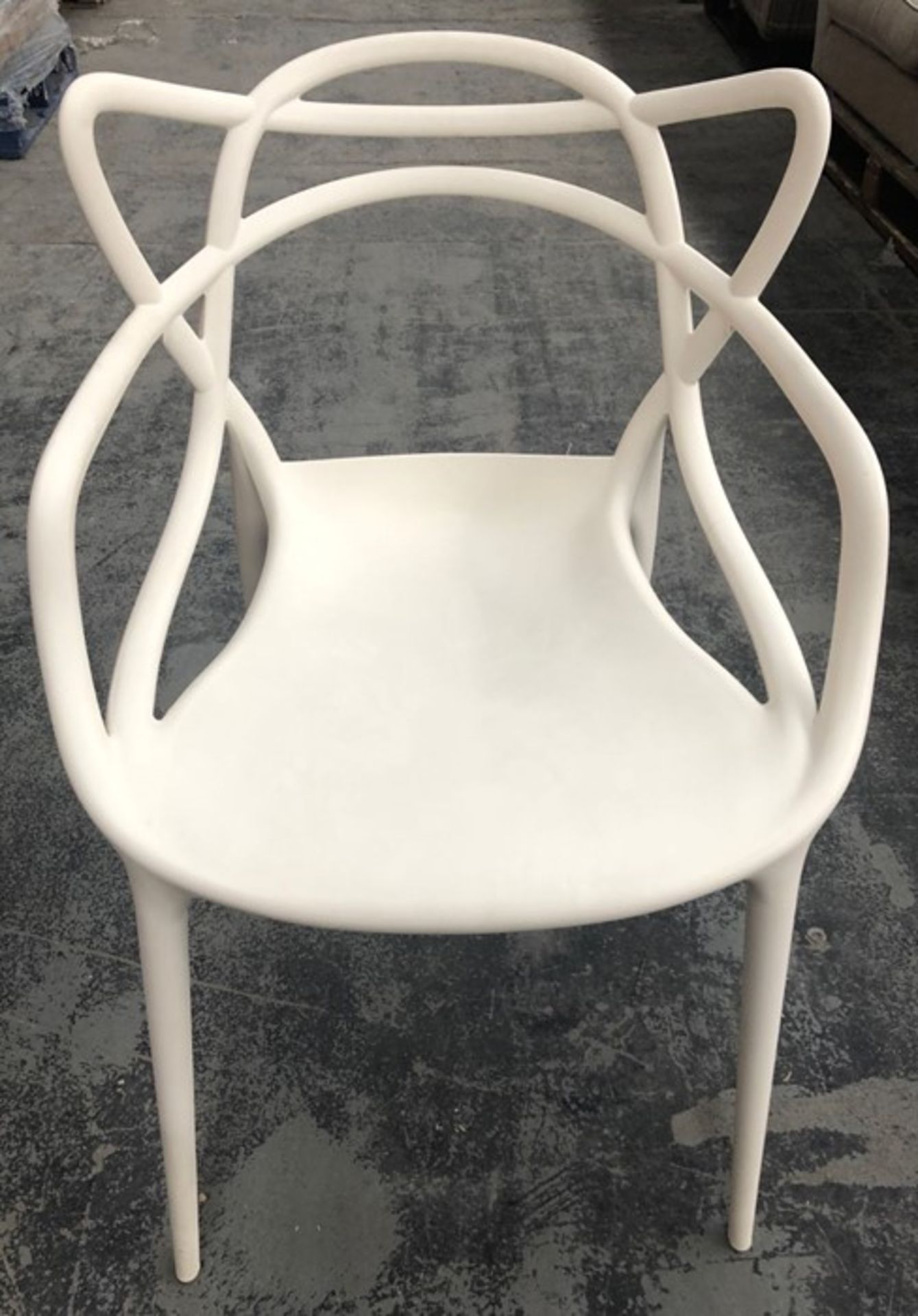 PHILIPPE STARCK FOR KARTELL MASTERS CHAIR - WHITE