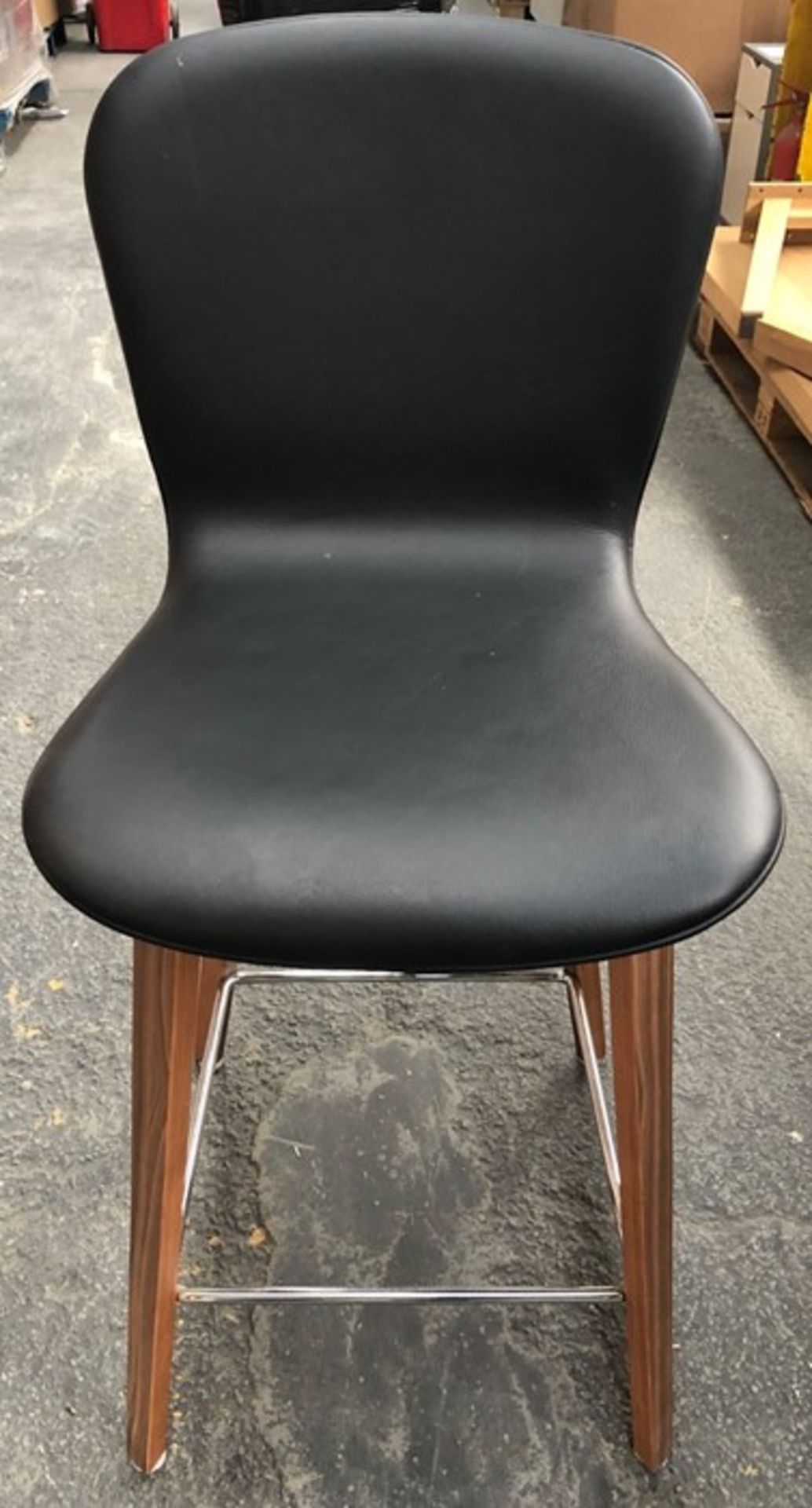 JOHN LEWIS KASPER LEATHER BAR CHAIR