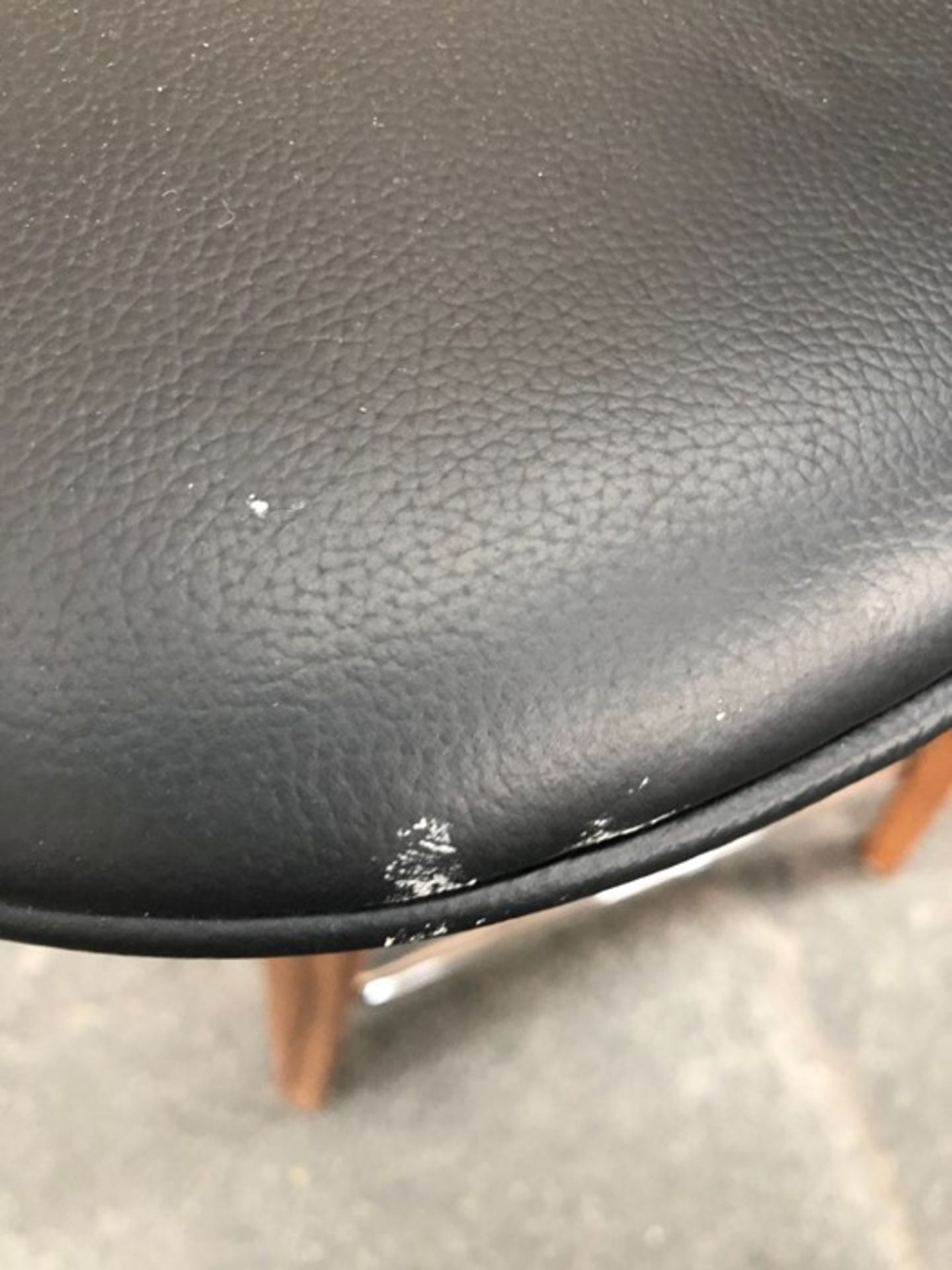 JOHN LEWIS KASPER LEATHER BAR CHAIR - Image 2 of 3