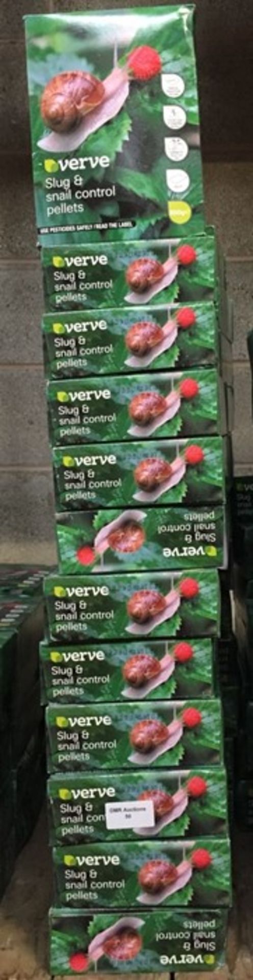 1 LOT TO CONTAIN 24 X BOXES OF AS NEW VERVE SLUG AND SNAIL CONTROL PELLETS 800G / RRP £192.00