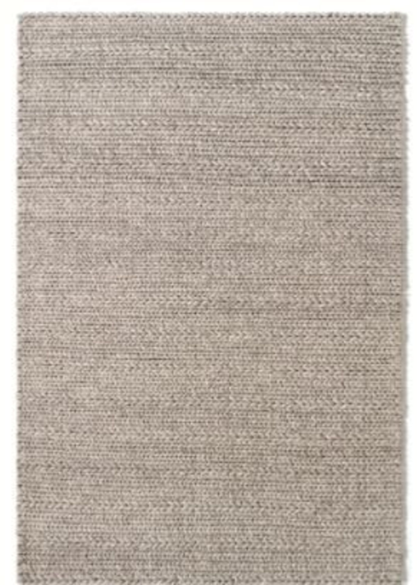 LA REDOUTE DIANO PURE WOOL KNIT EFFECT RUG 120X170CM