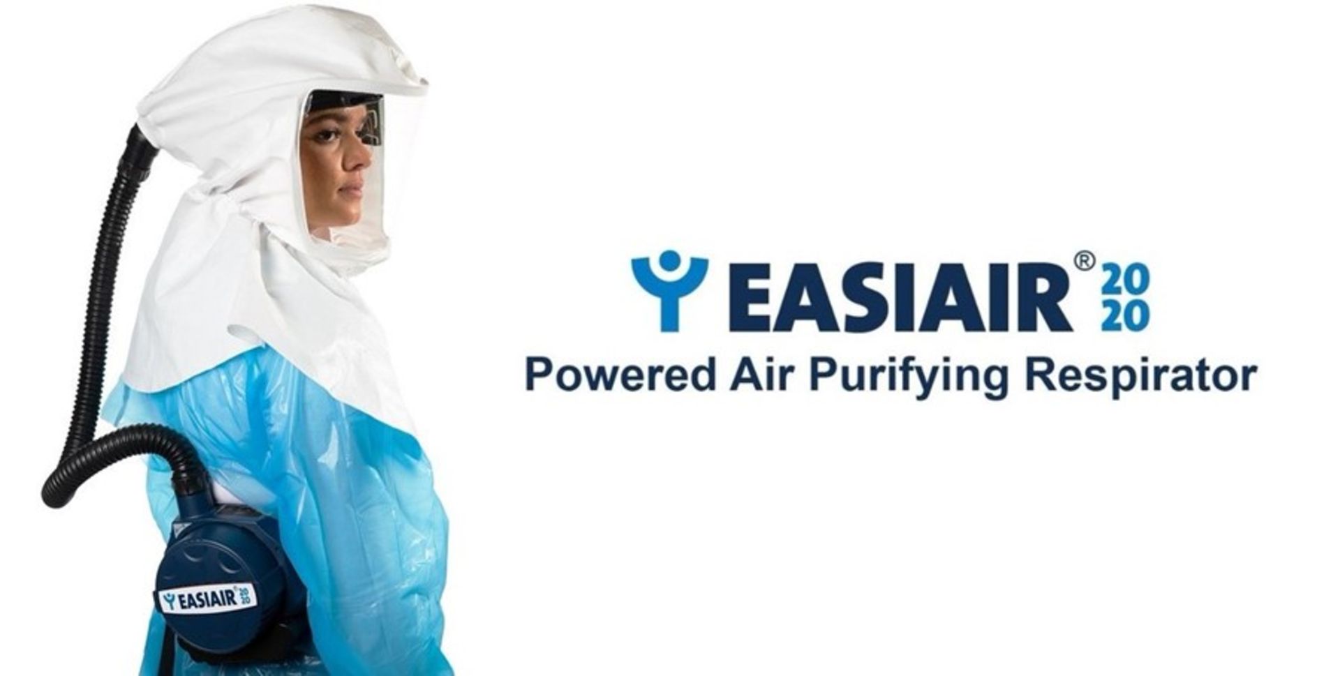 1 LOT TO CONTAIN AN AS NEW BOXED EASIAIR 2020 POWERED AIR PURIFYING RESPIRATOR KIT/ FILTER EXPIRES