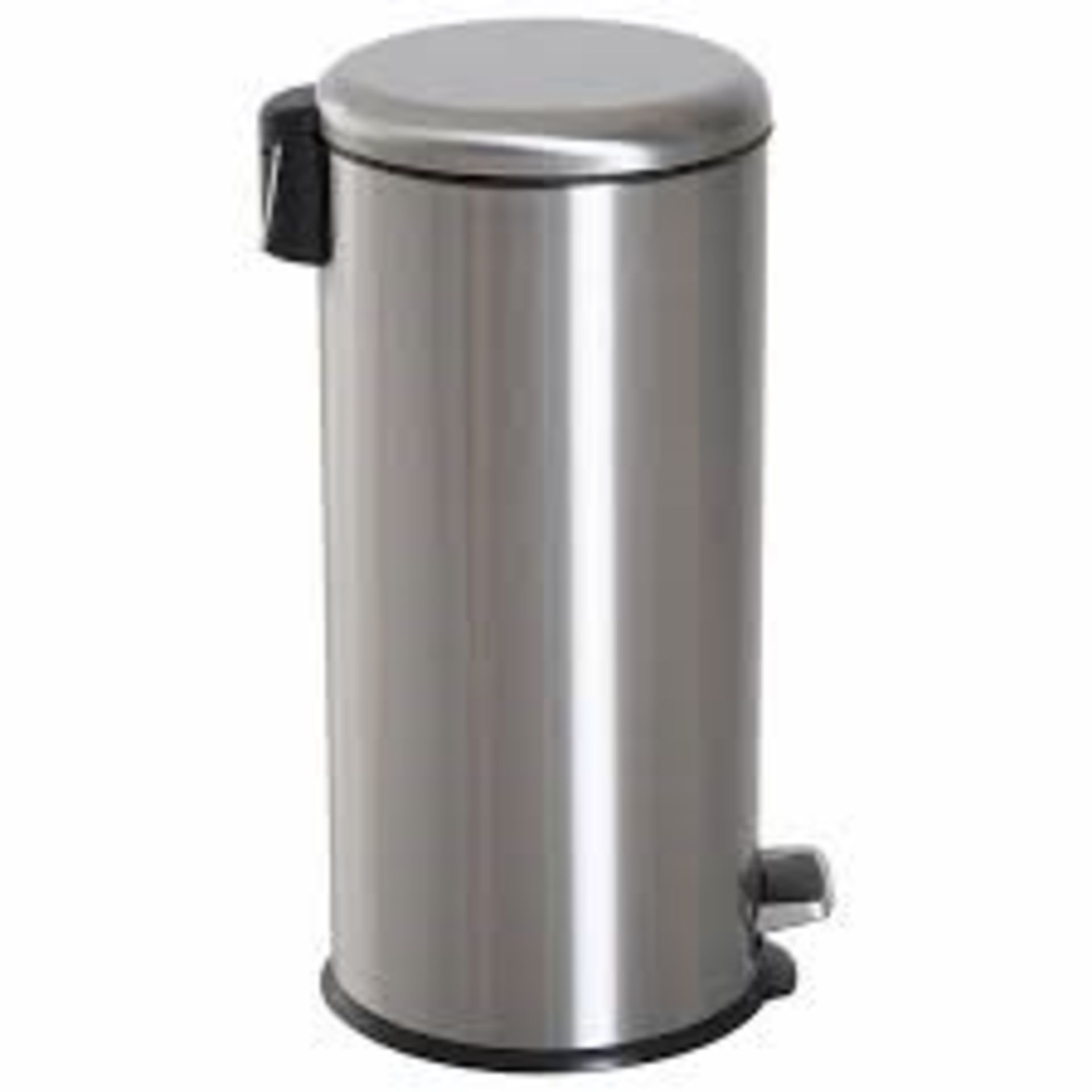 CALLISTO STEEL 30 LITRE STEP ON RUBBISH BIN BY DAEWOO