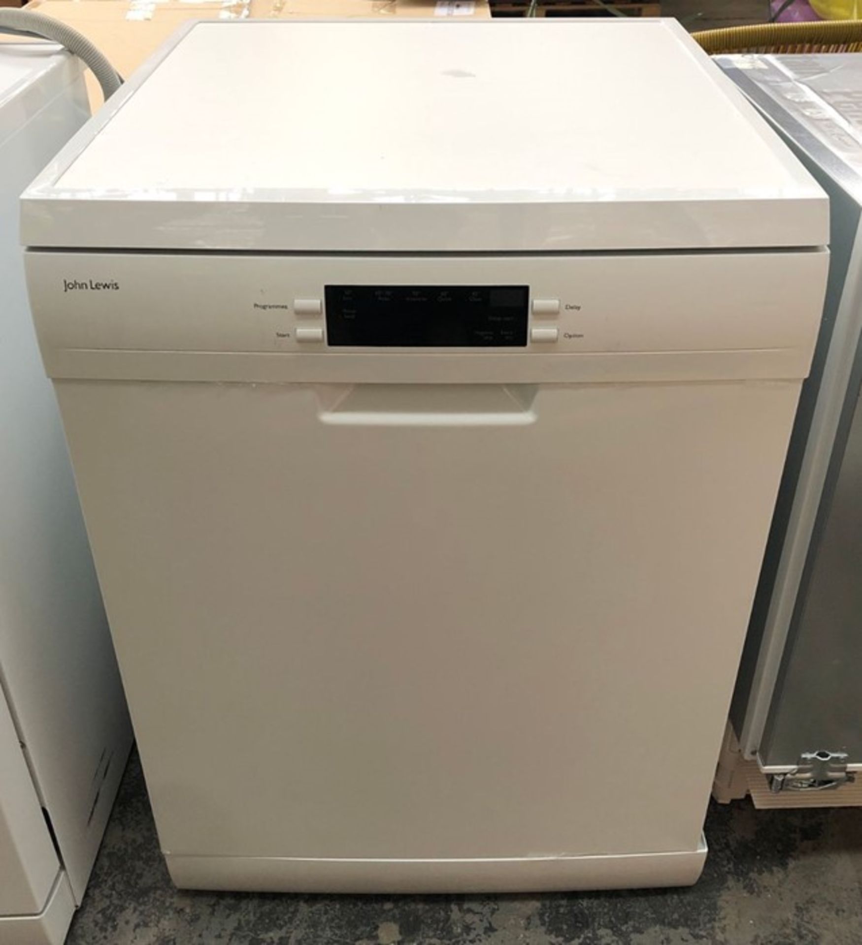 JOHN LEWIS JLDWW1327 FREESTANDING DISHWASHER