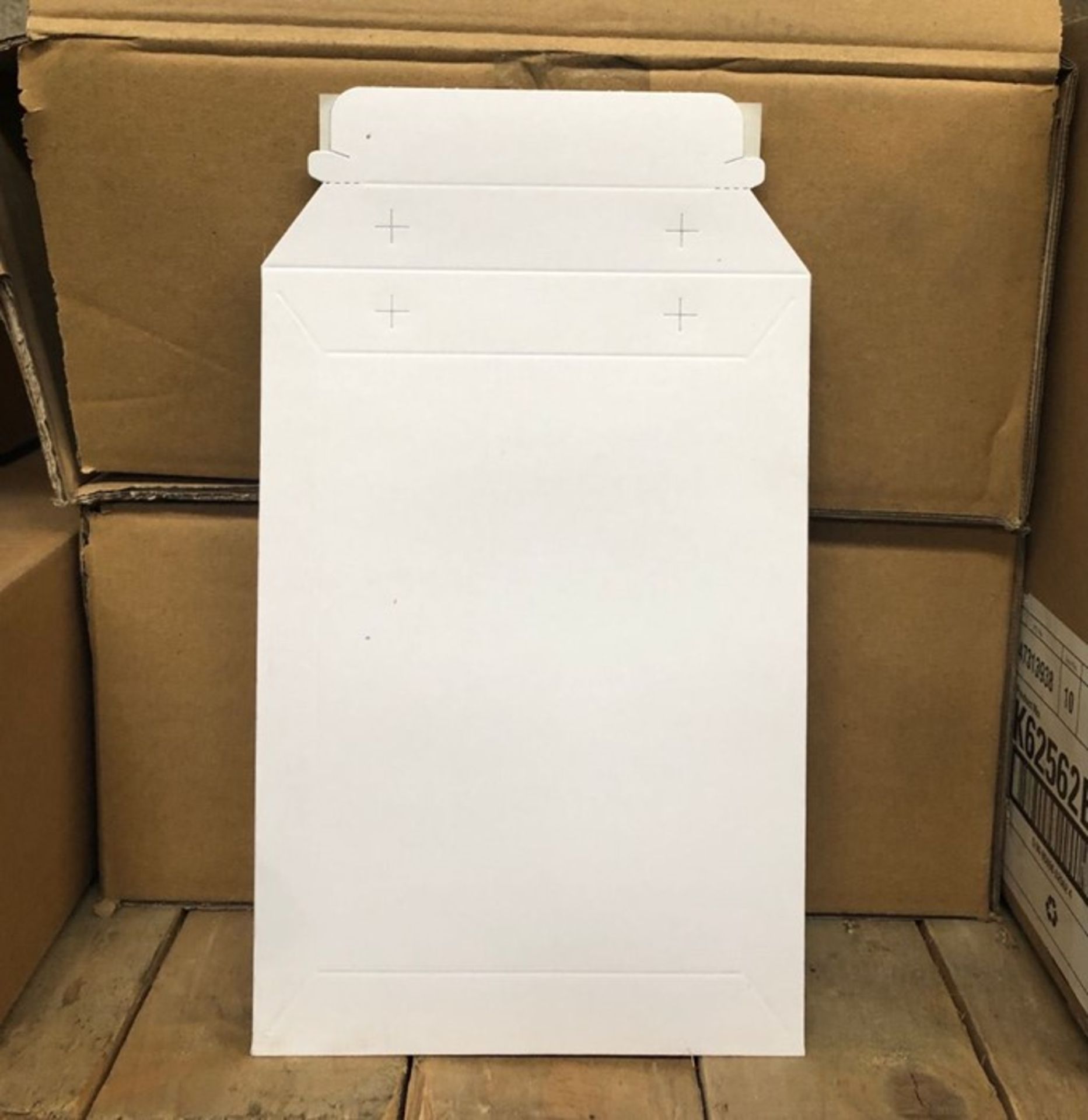 2 X BOXES OF CARDBOARD ENVELOPES