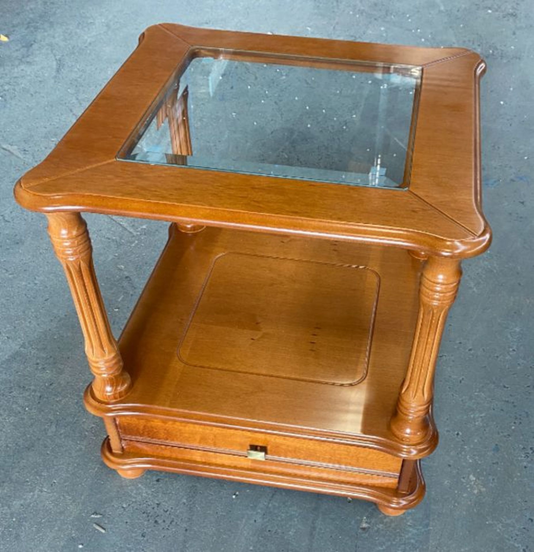 KAMPMANN SIDE TABLE BY ROSALIND WHEELER