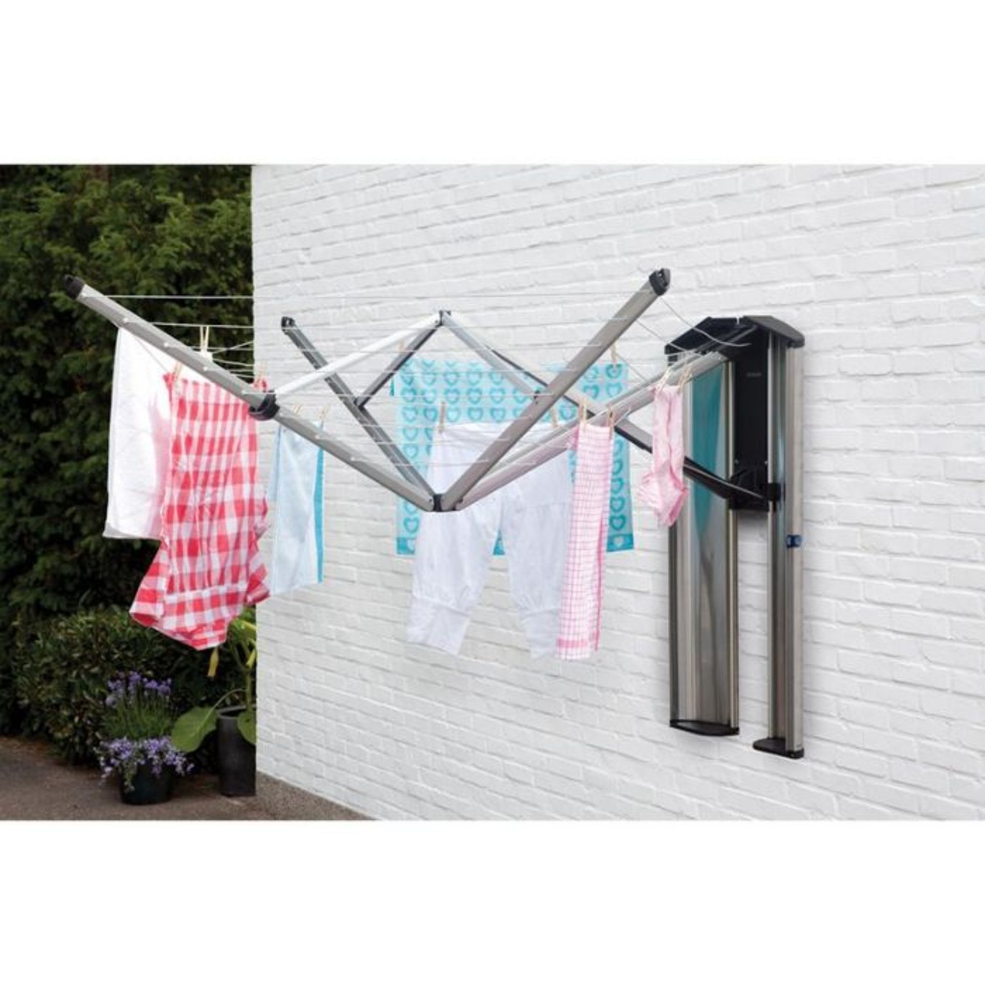 WALL-FIX WALL MOUNTED DRYING RACK BY BRABANTIA