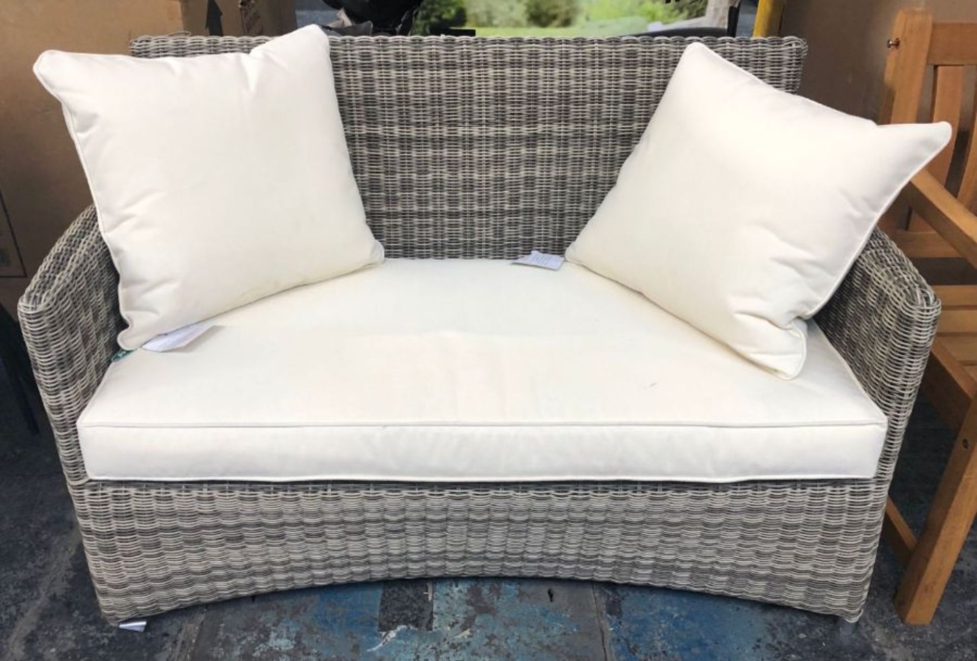 JOHN LEWIS DANTE 2 SEATER GARDEN SOFA