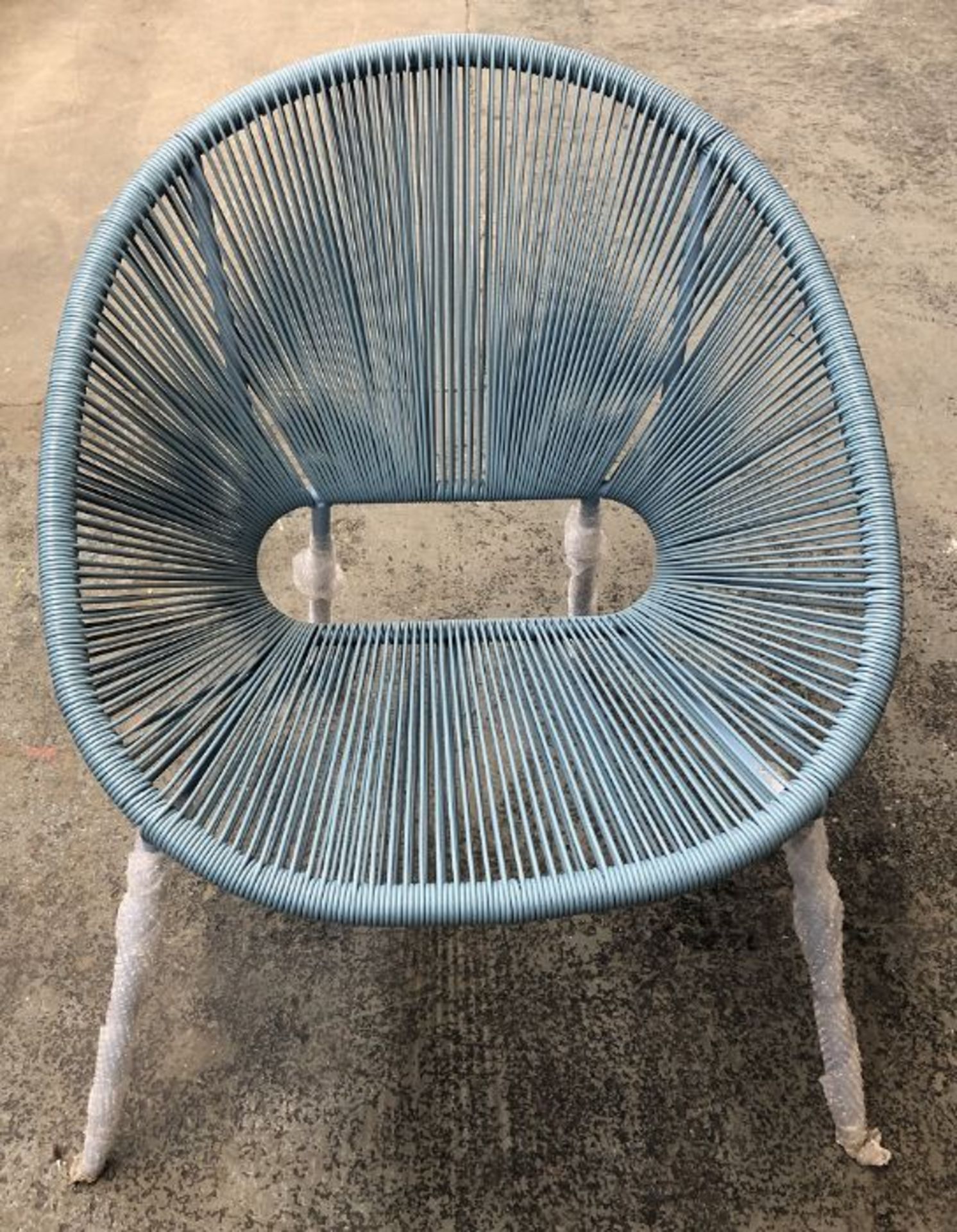 JOHN LEWIS SALSA GARDEN CHAIR - BLUE