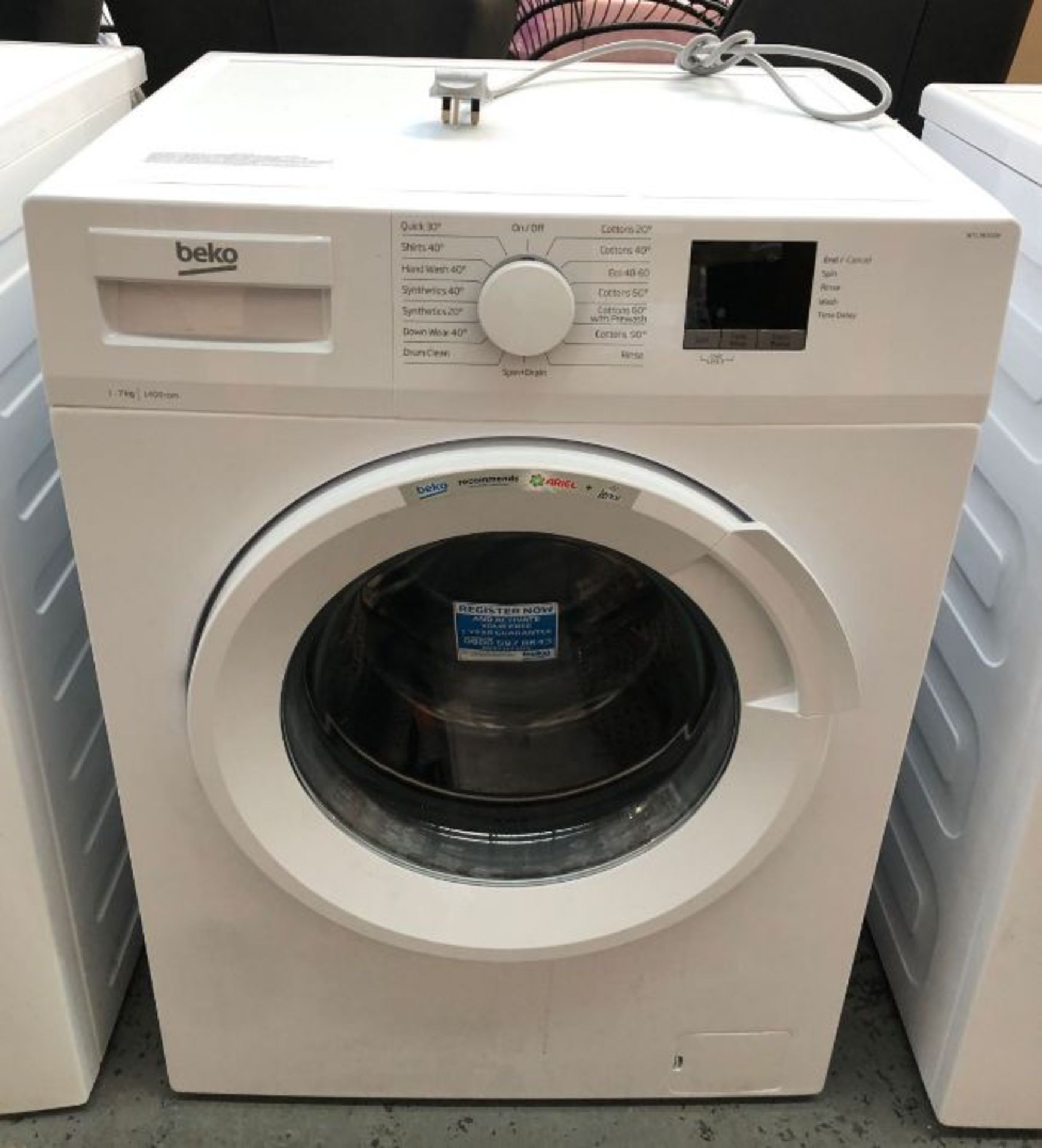 BEKO WTL74051W WASHING MACHINE