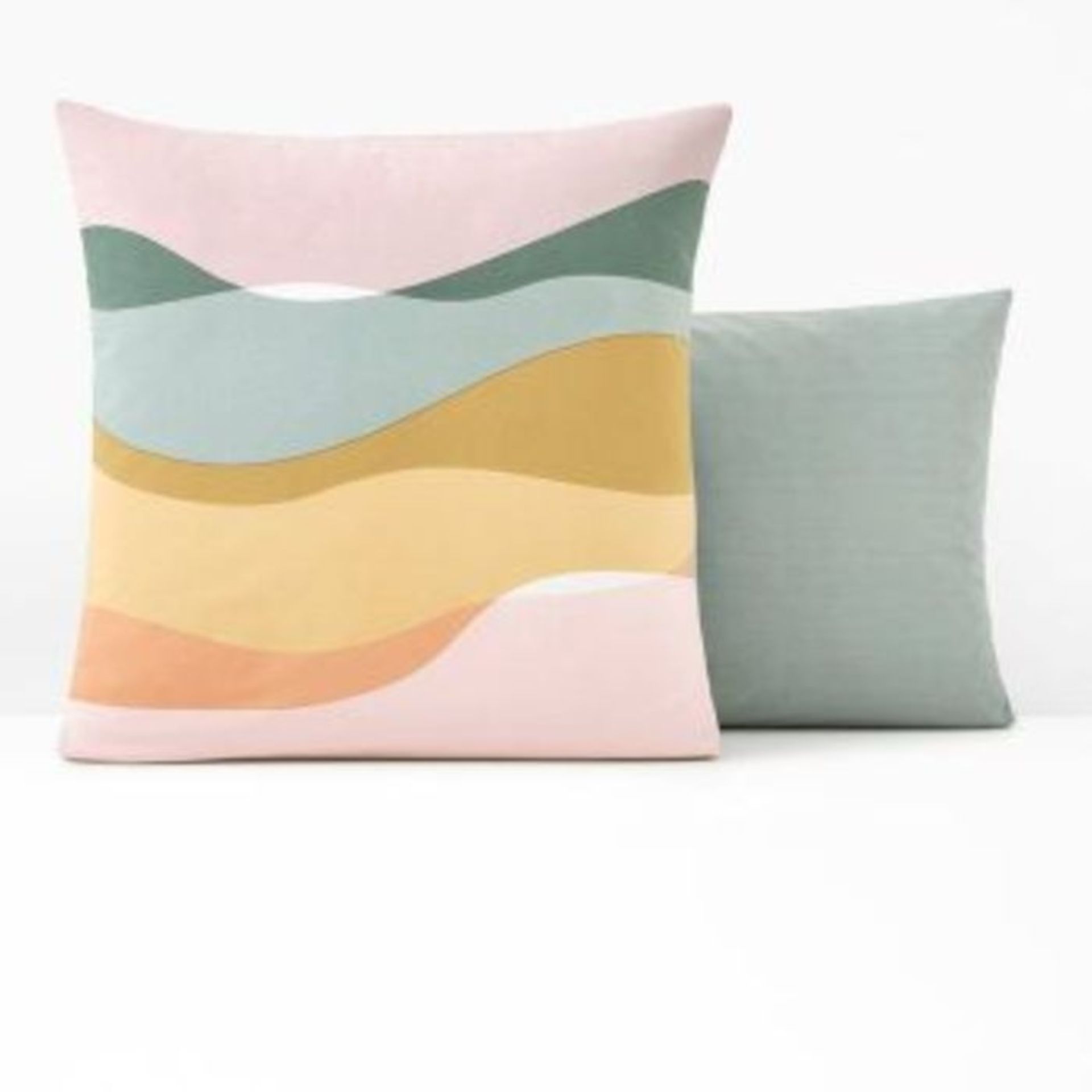 LA REDOUTE INTERIEURS ALMA PRINTED DUVET COVER - MULTICOLOURED - SIZE: KING. APPEARS AS NEW - Image 2 of 2