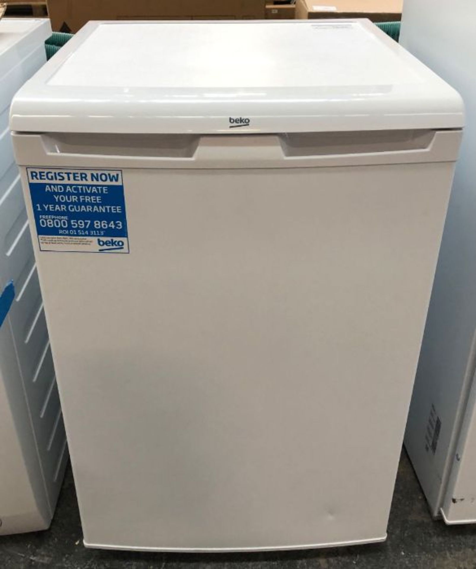 BEKO ULJS1584W UNDER COUNTER FRIDGE