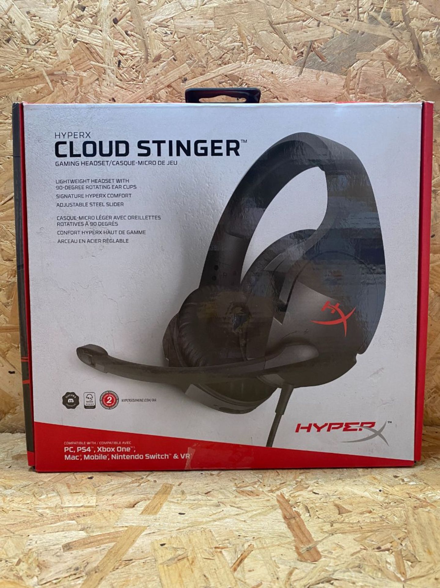 1 X HYPER X CLOUD STINGER HEADSET