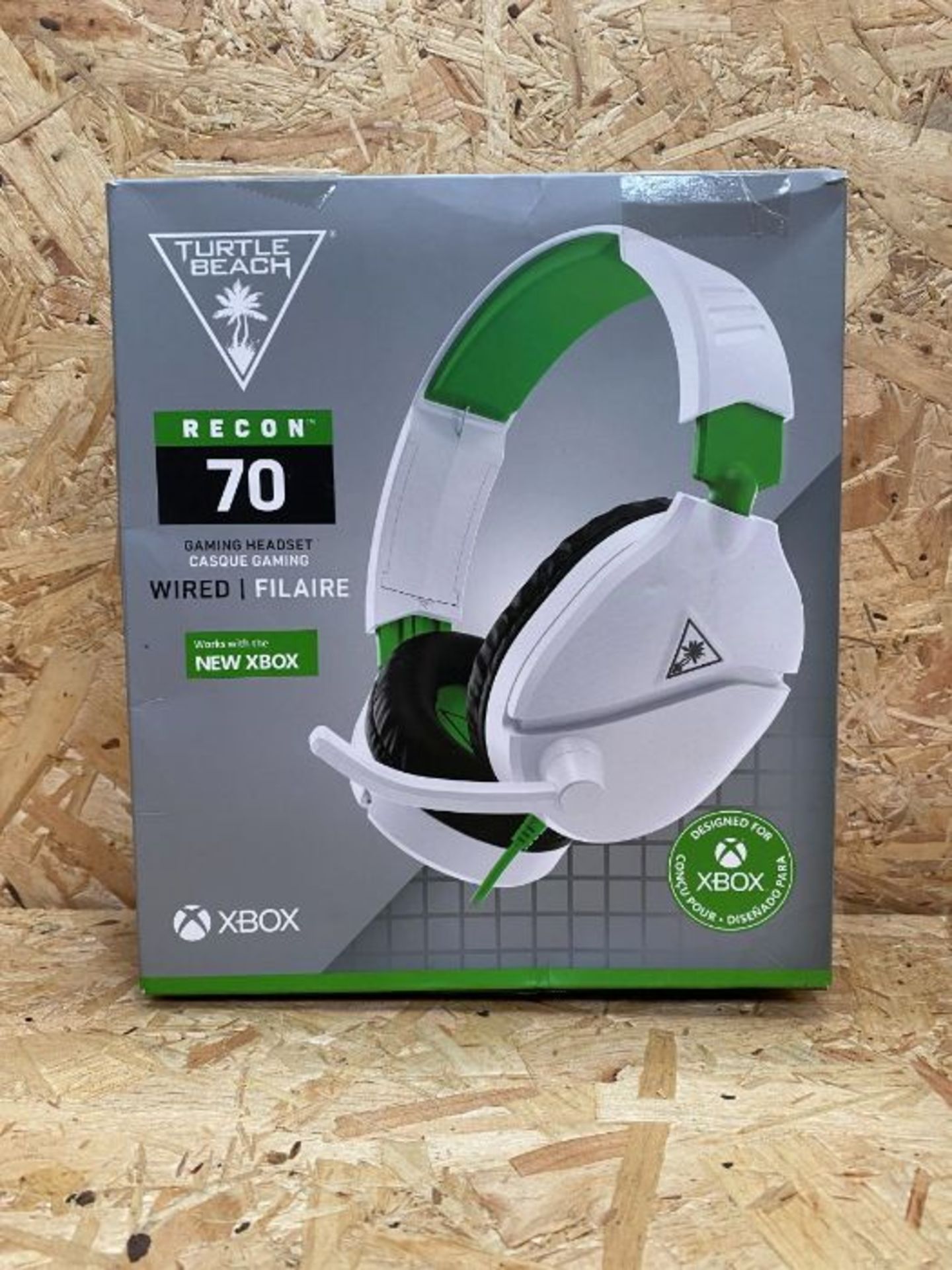 1 X TURTLE BEACH RECON 70 XBOX WIRED HEADSET / RRP £29.99 - UNTESTED CUSTOMER RETURNS - APPRAISALS